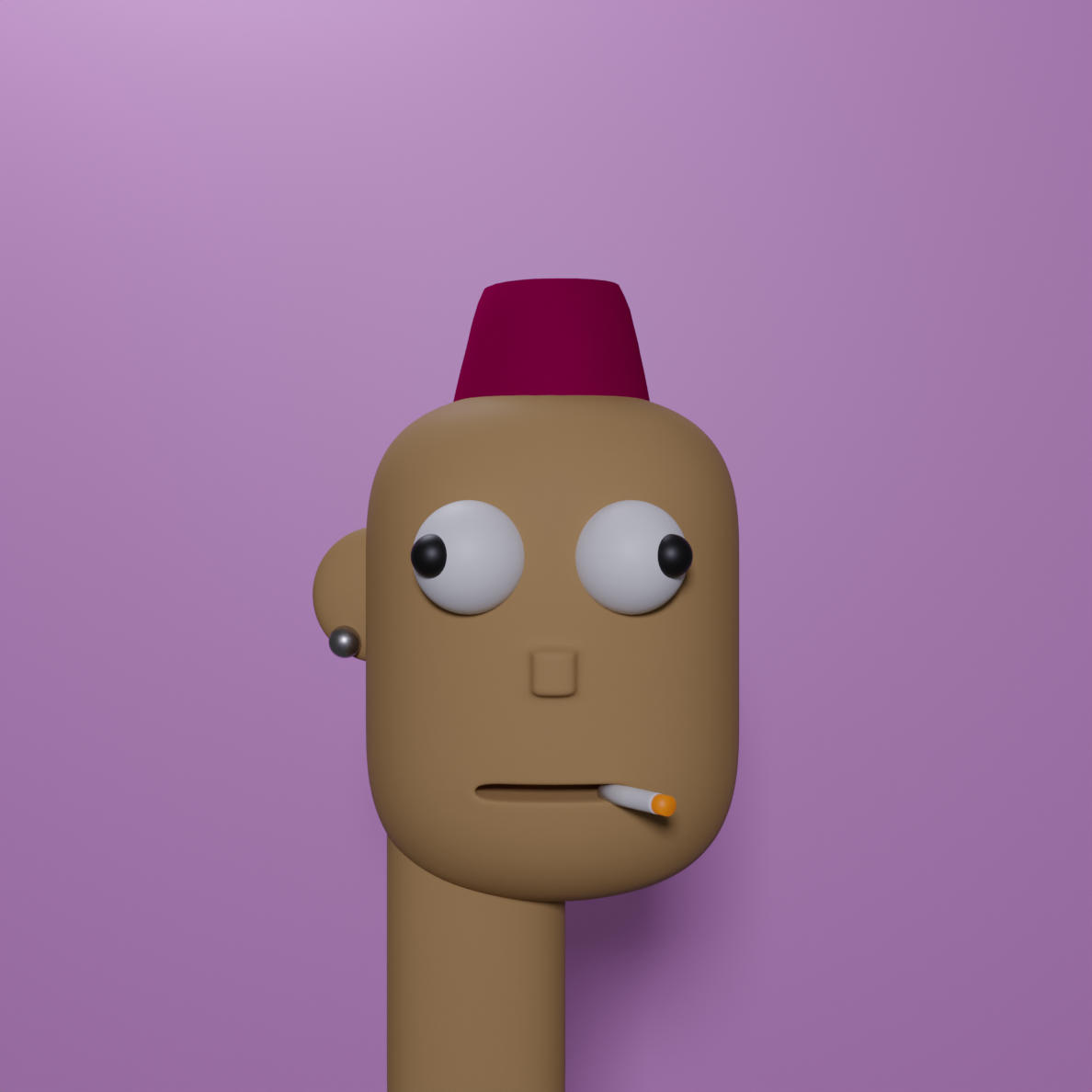 Jackass Punk 2826 NFT on Algorand