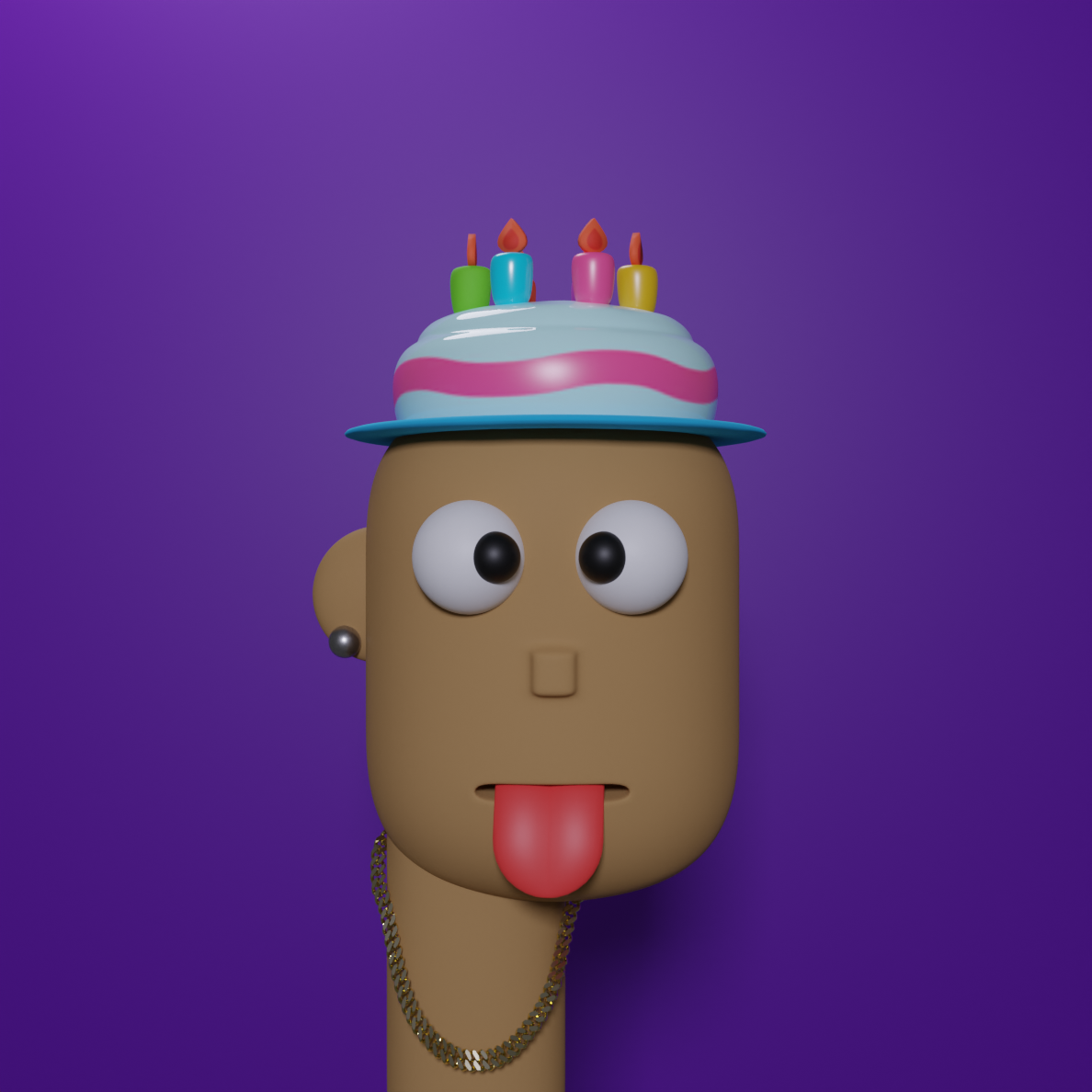 Jackass Punk 2827 NFT on Algorand