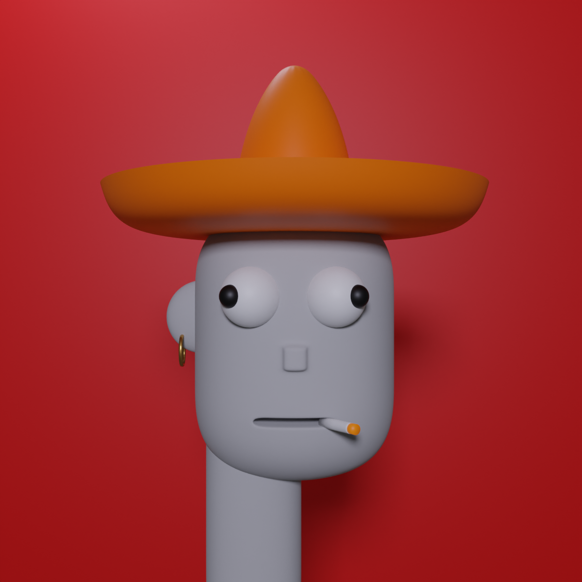 Jackass Punk 2832 NFT on Algorand