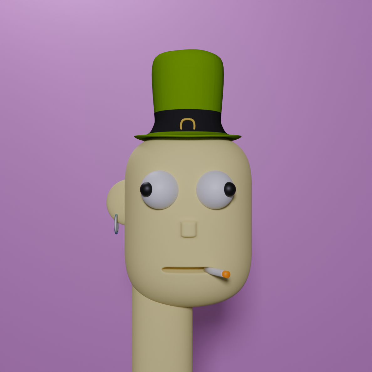 Jackass Punk 2833 NFT on Algorand