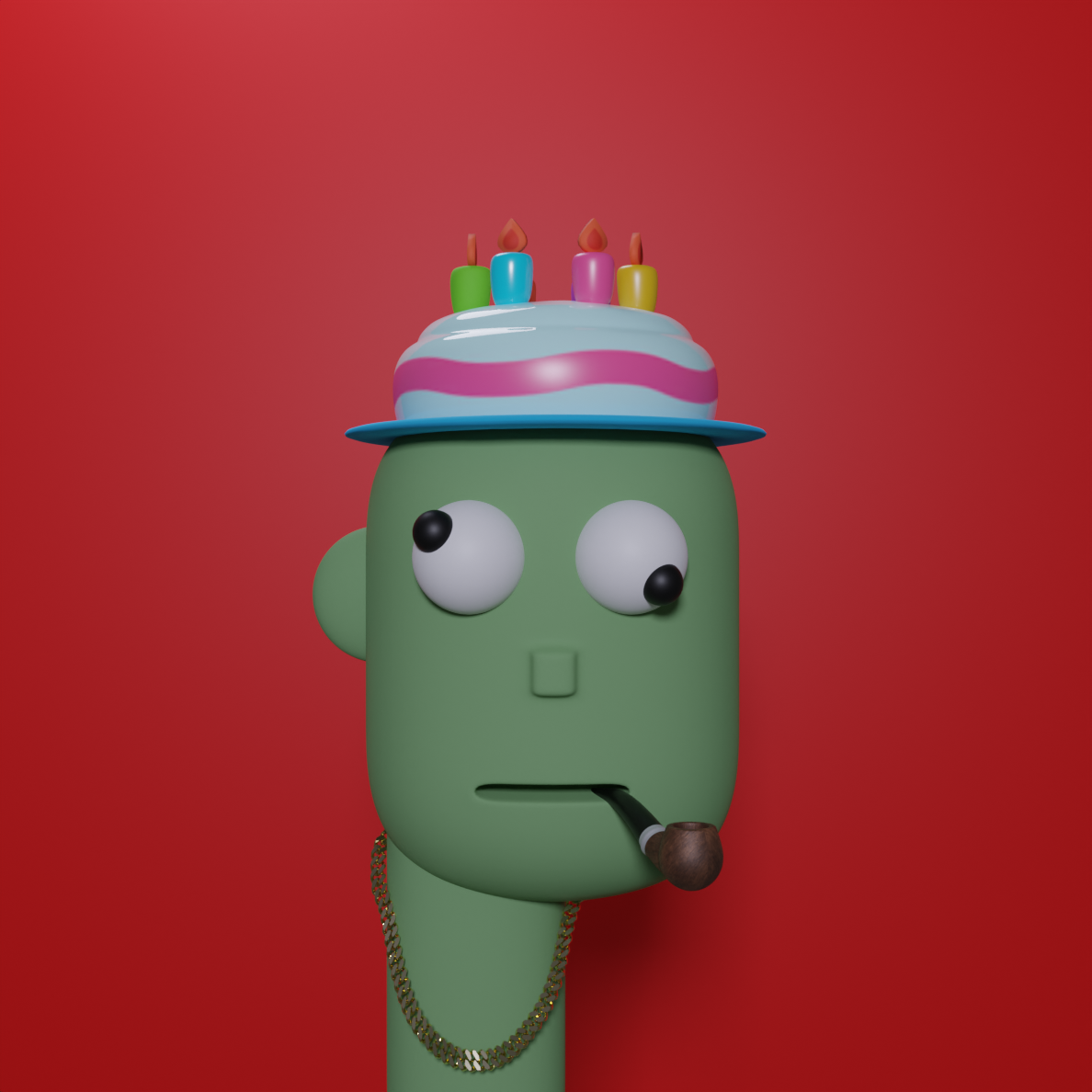 Jackass Punk 2916 NFT on Algorand