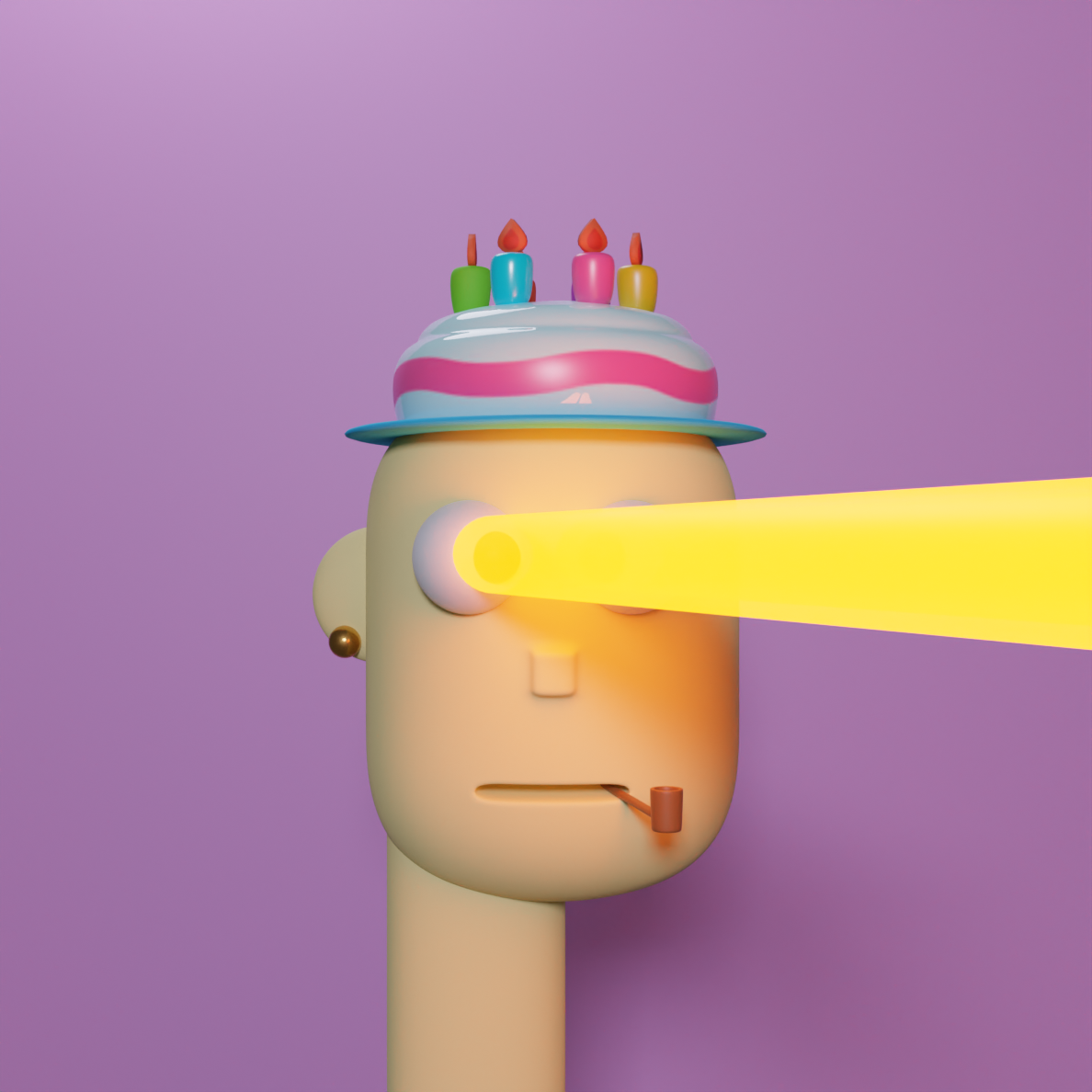 Jackass Punk 2937 NFT on Algorand