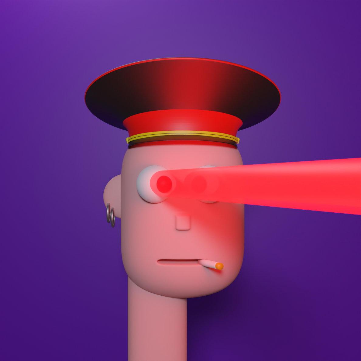 Jackass Punk 2989 NFT on Algorand