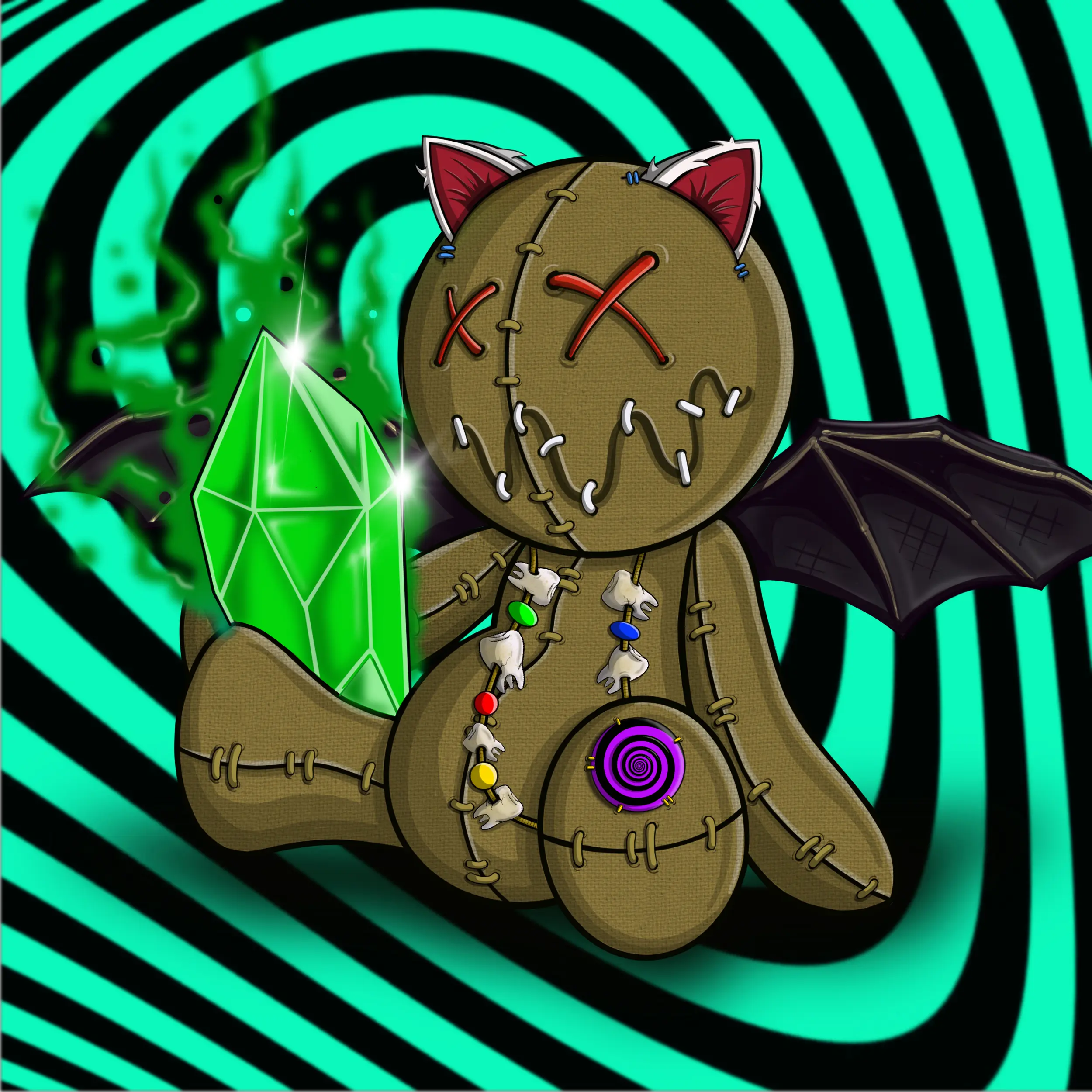 Trippy Stitch #877 NFT on Algorand