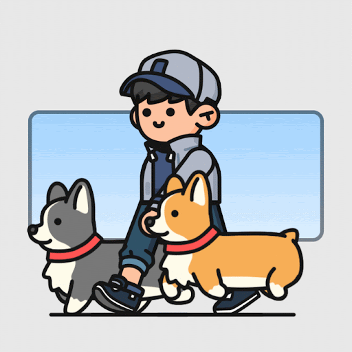 Let'sWalk Dog Walker  NFT on Algorand