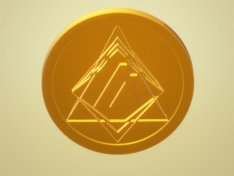 Golden Algo Illuminati Coin