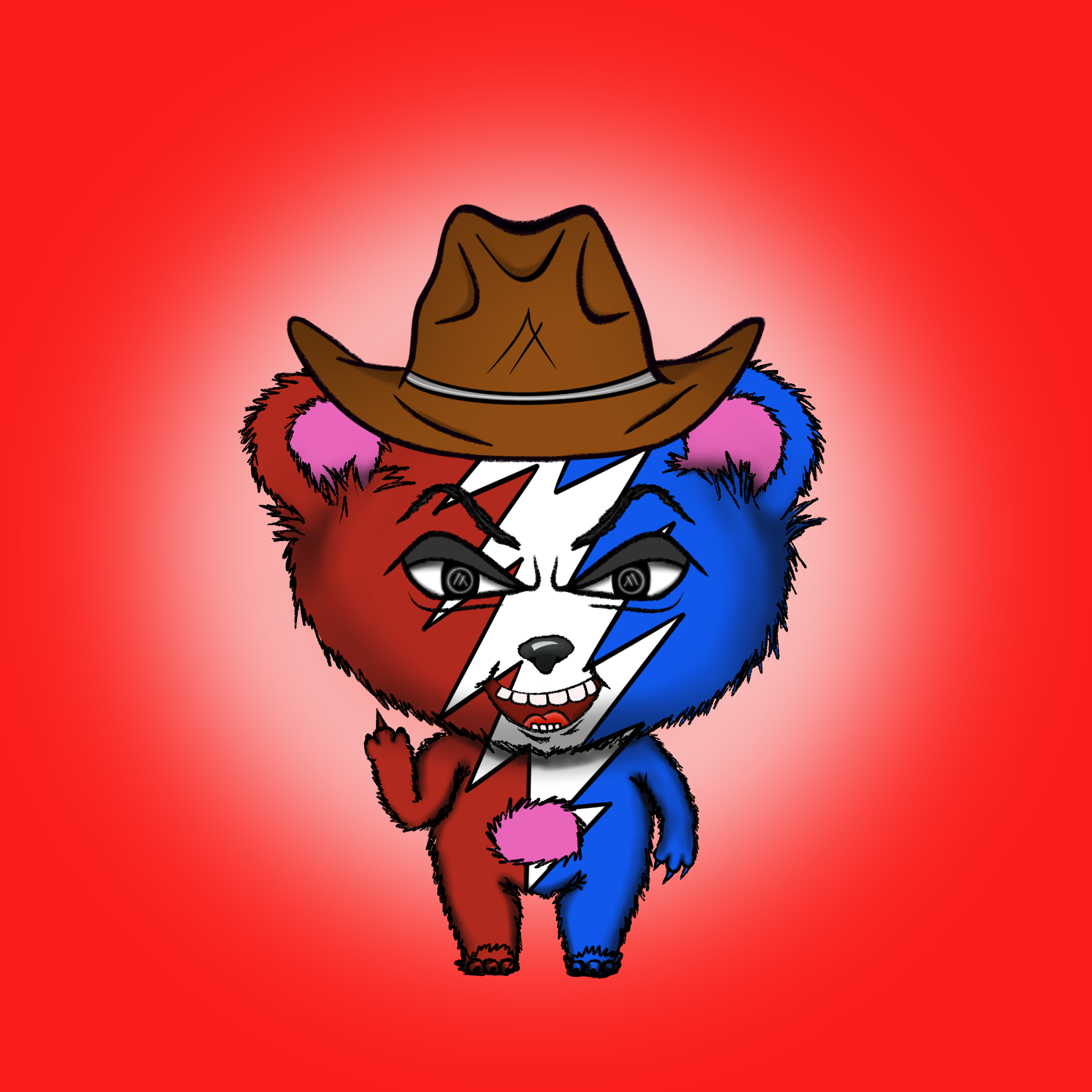 Sketchy Bears #401 NFT on Algorand