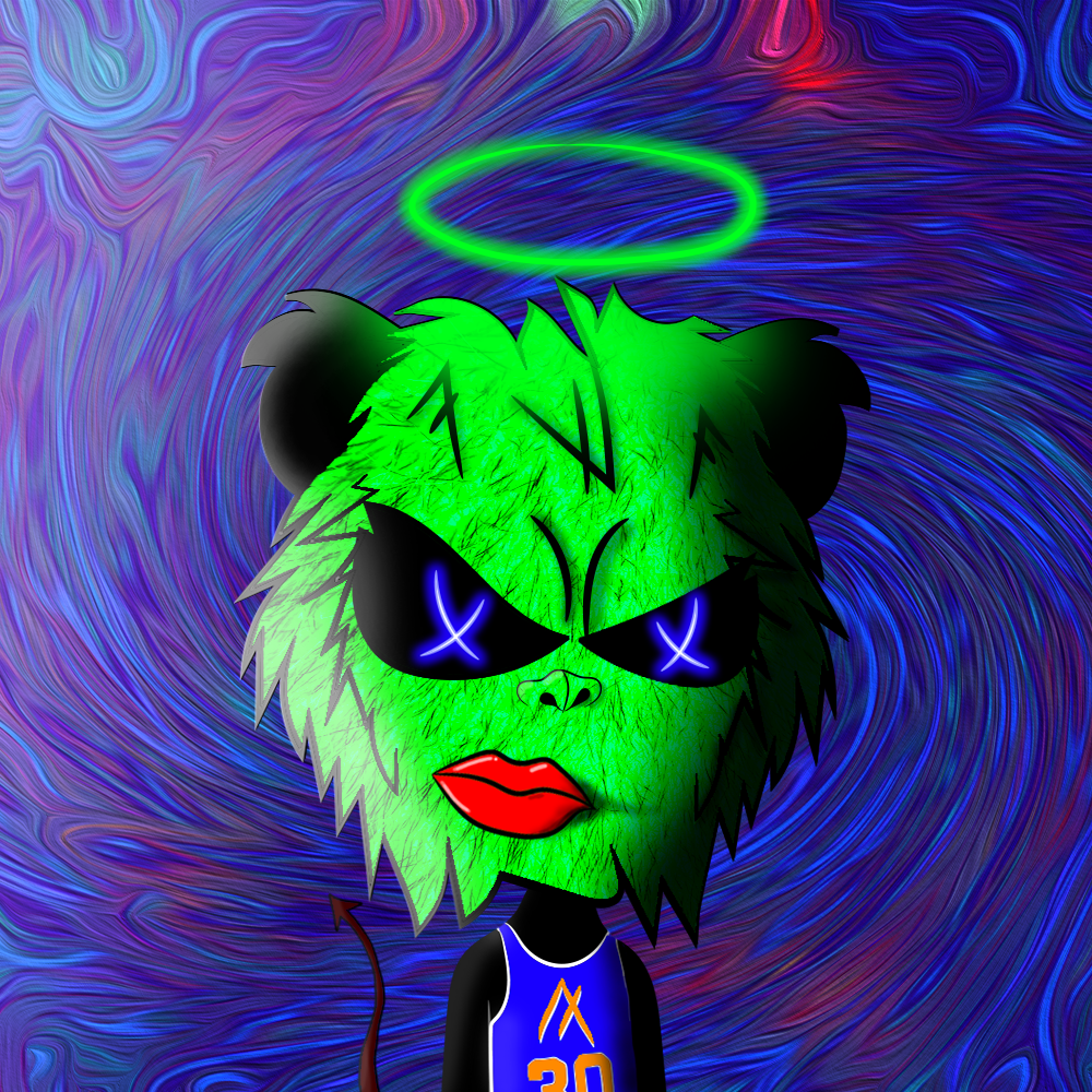 Panda Fight Club #666 NFT on Algorand