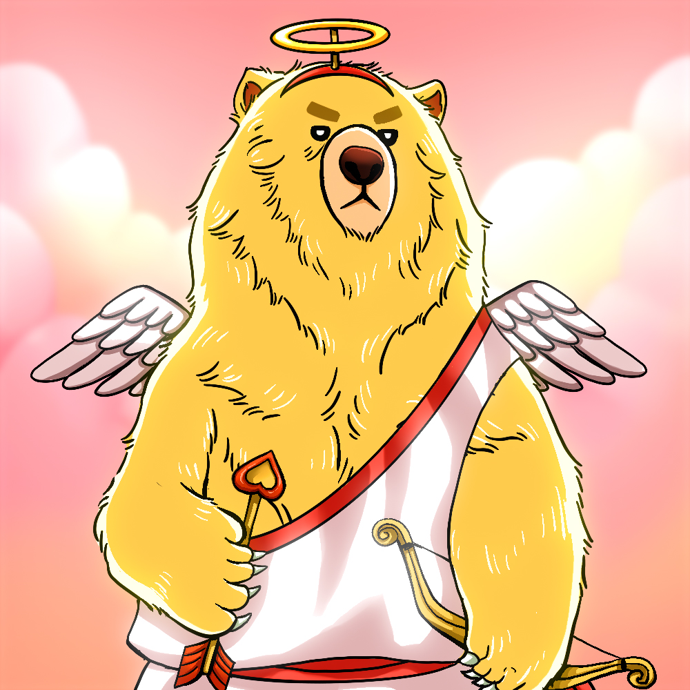(#069) Beary the Cupid NFT on Algorand