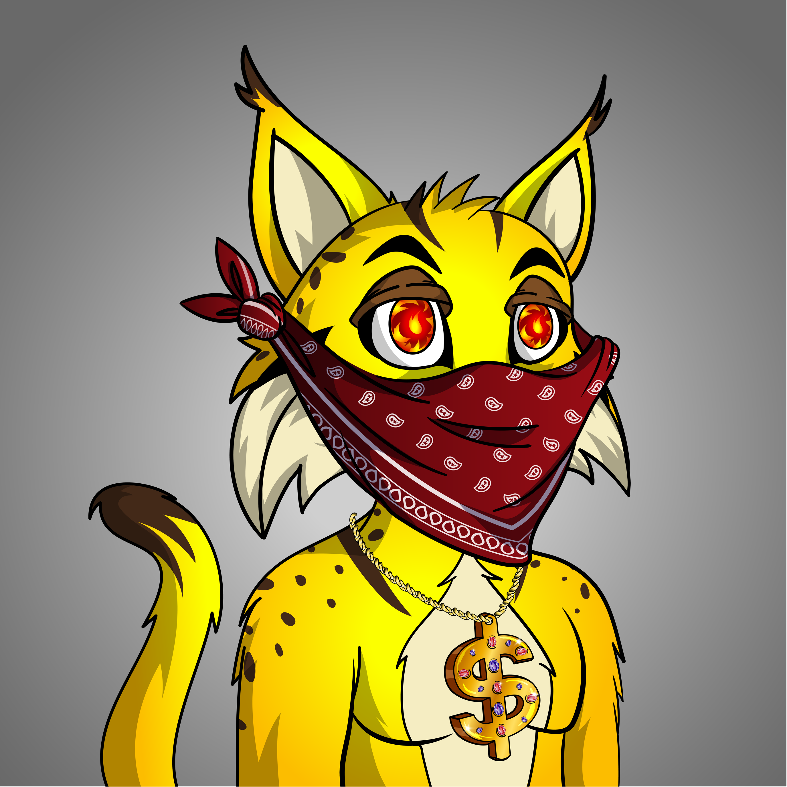 Lynx Genesis #2350 NFT on Algorand