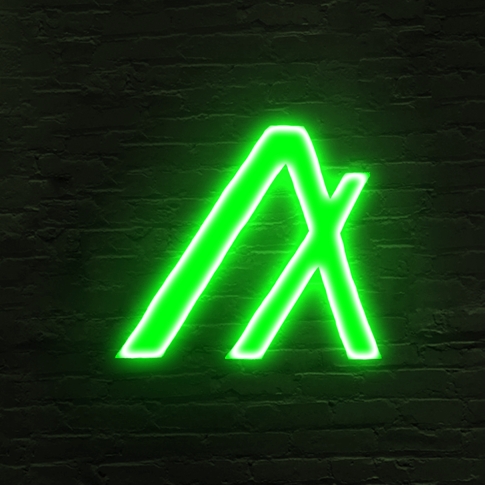 Neon Algorand - Green NFT on Algorand
