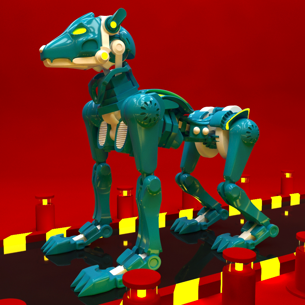 Cyborg Dog#1 NFT on Algorand