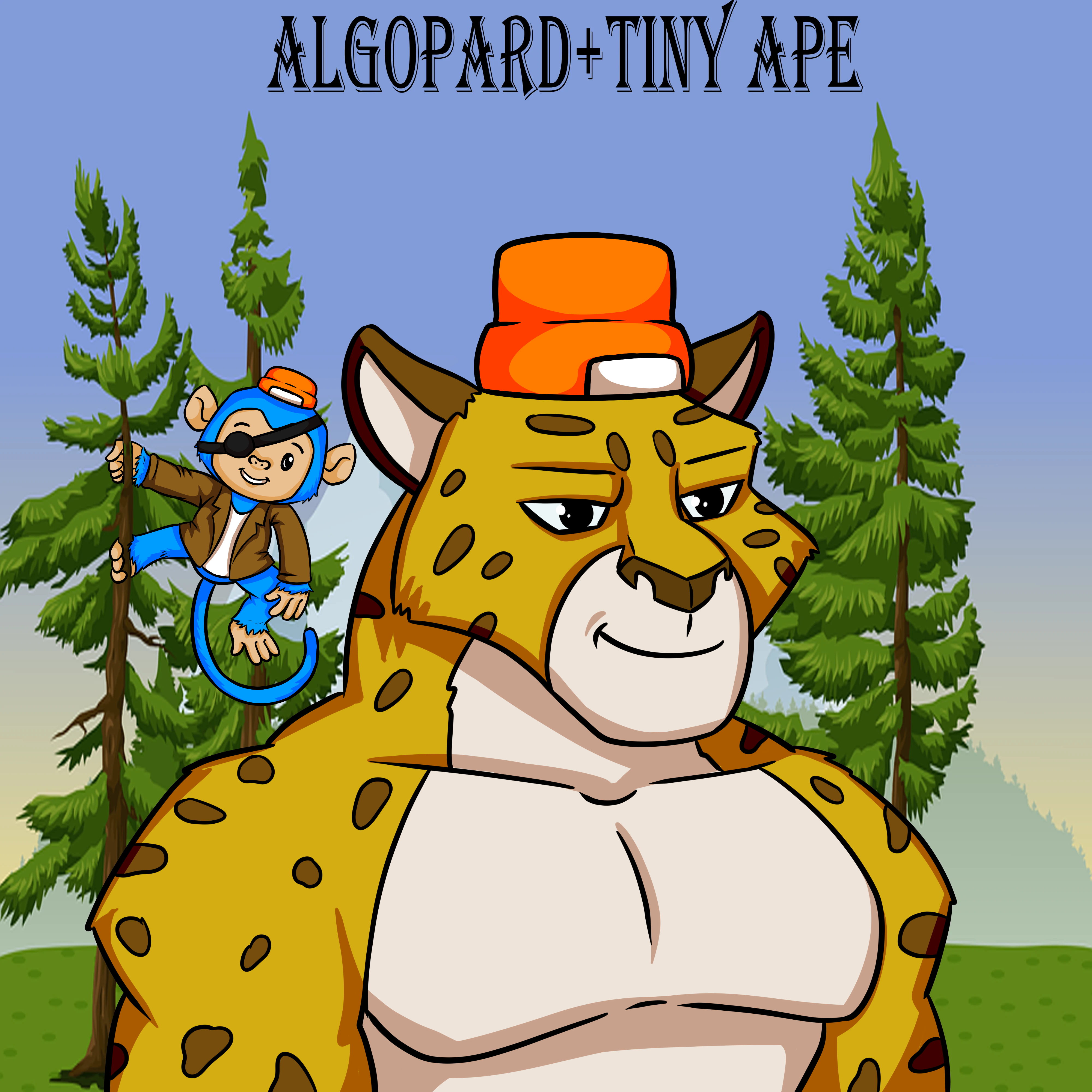 Algopard + Tiny Ape NFT on Algorand