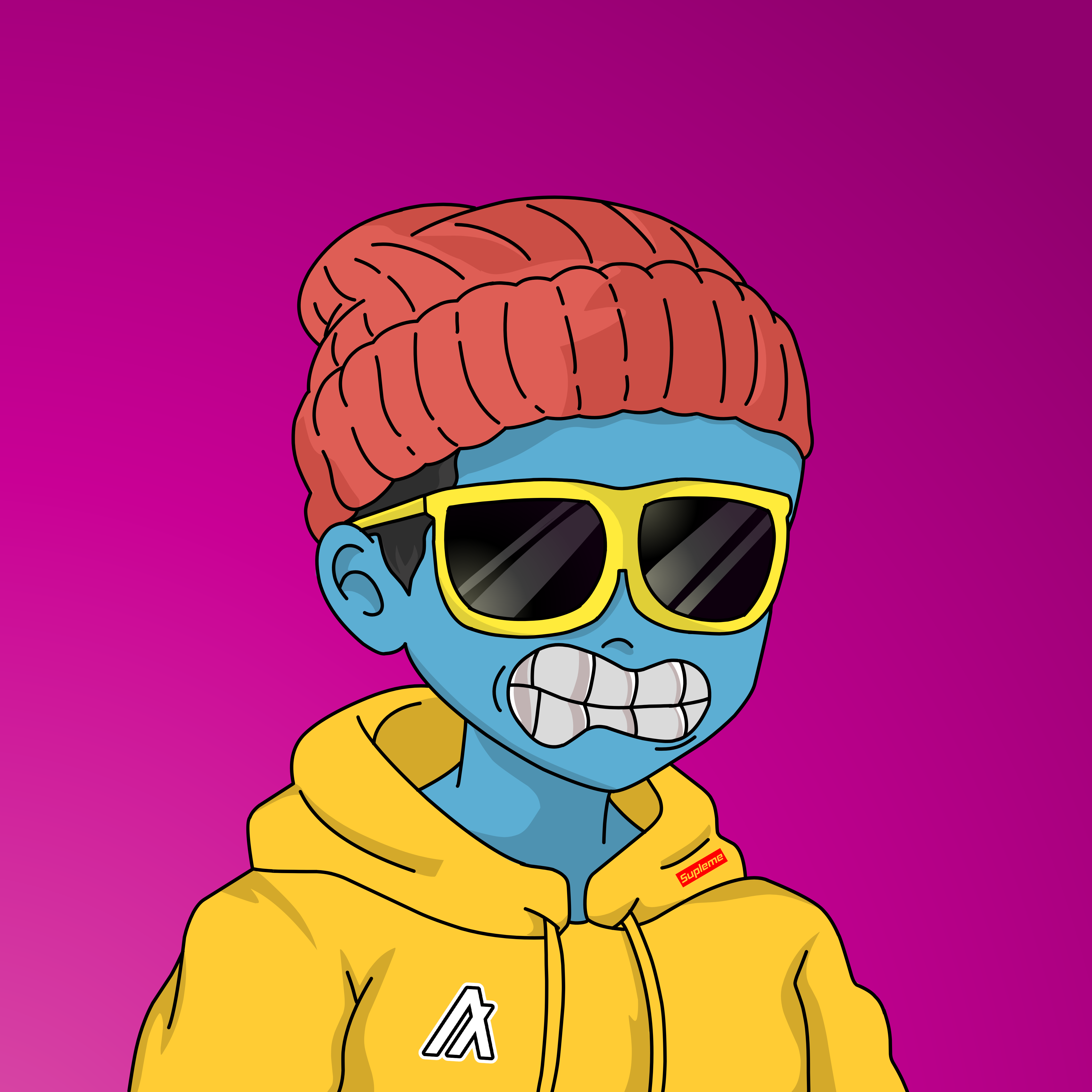 AlgoFace #035 NFT on Algorand