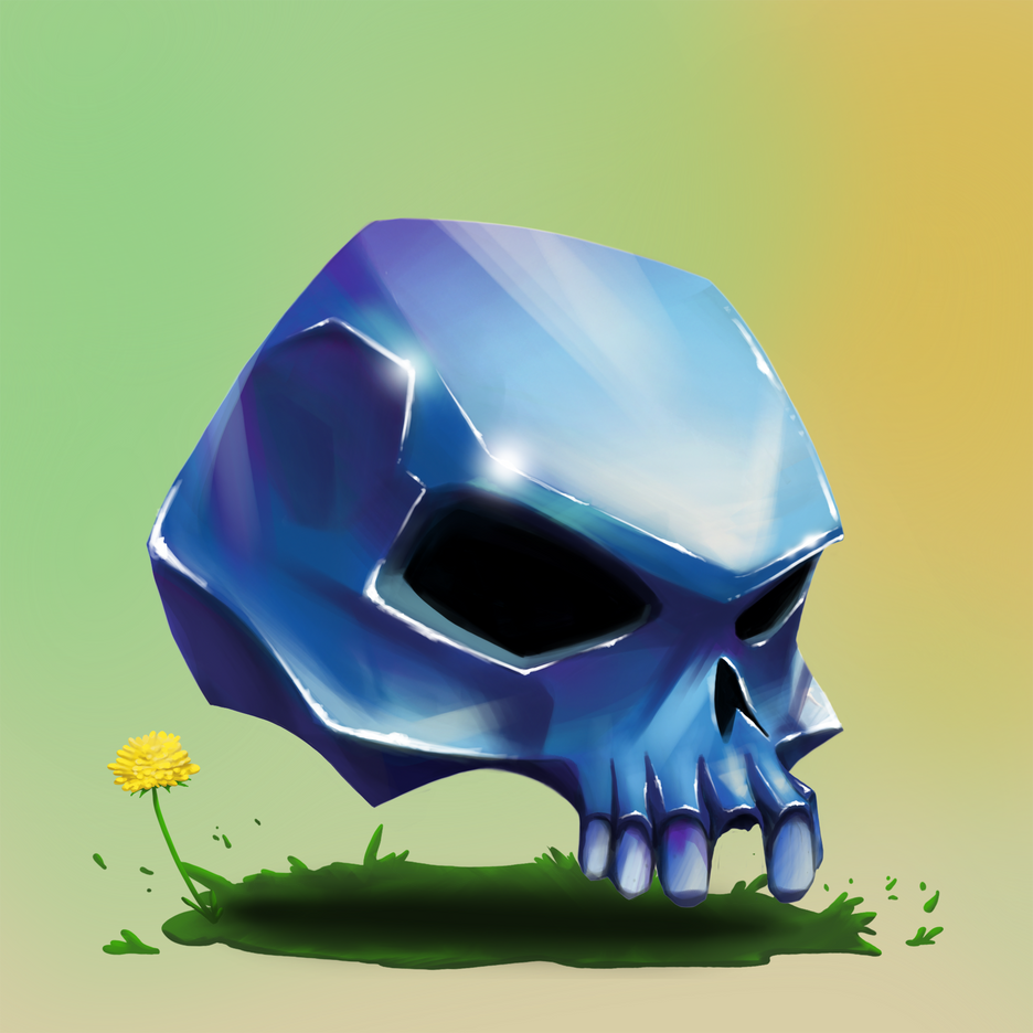 AlgoSkull #2452 NFT on Algorand