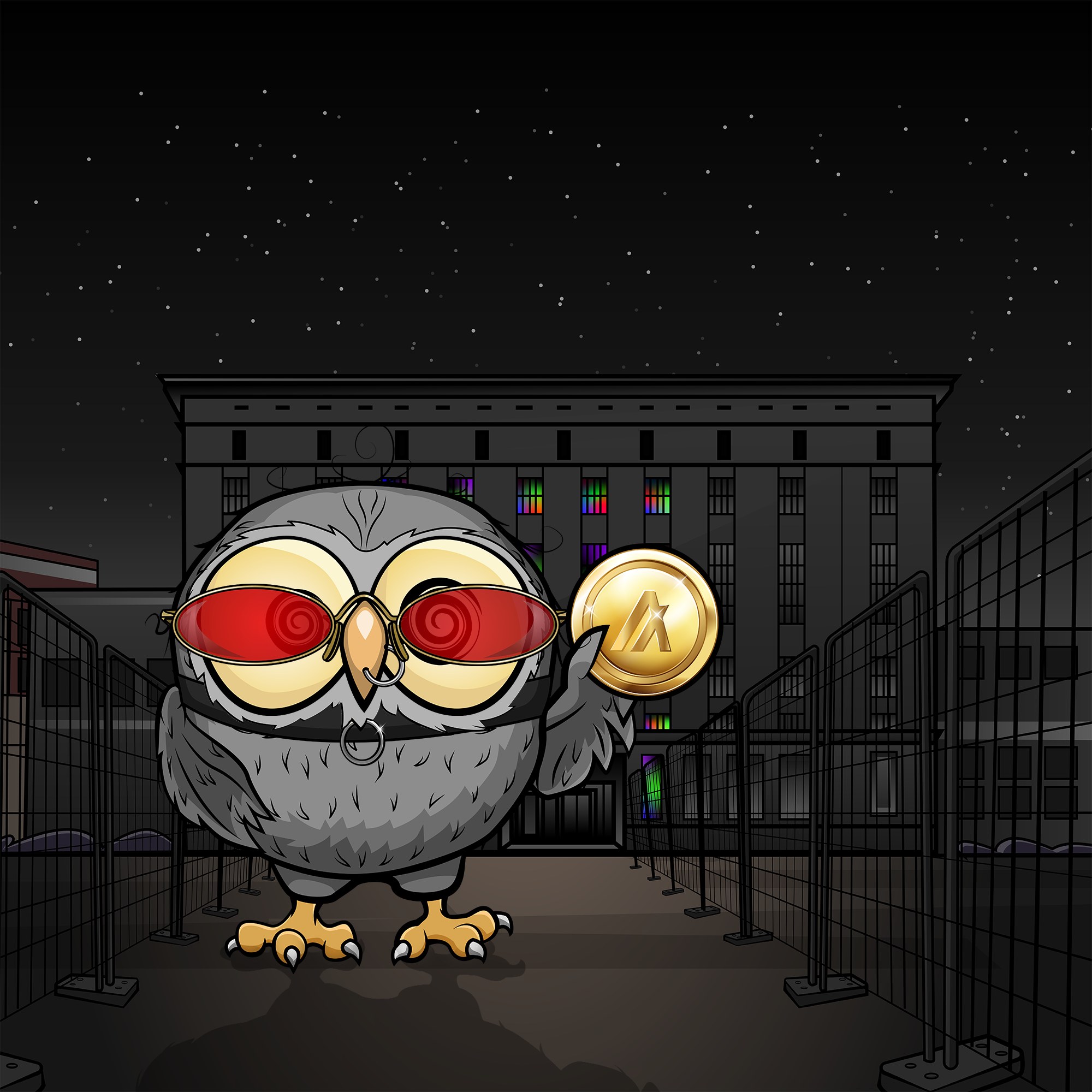 cryptOOwl 275 NFT on Algorand