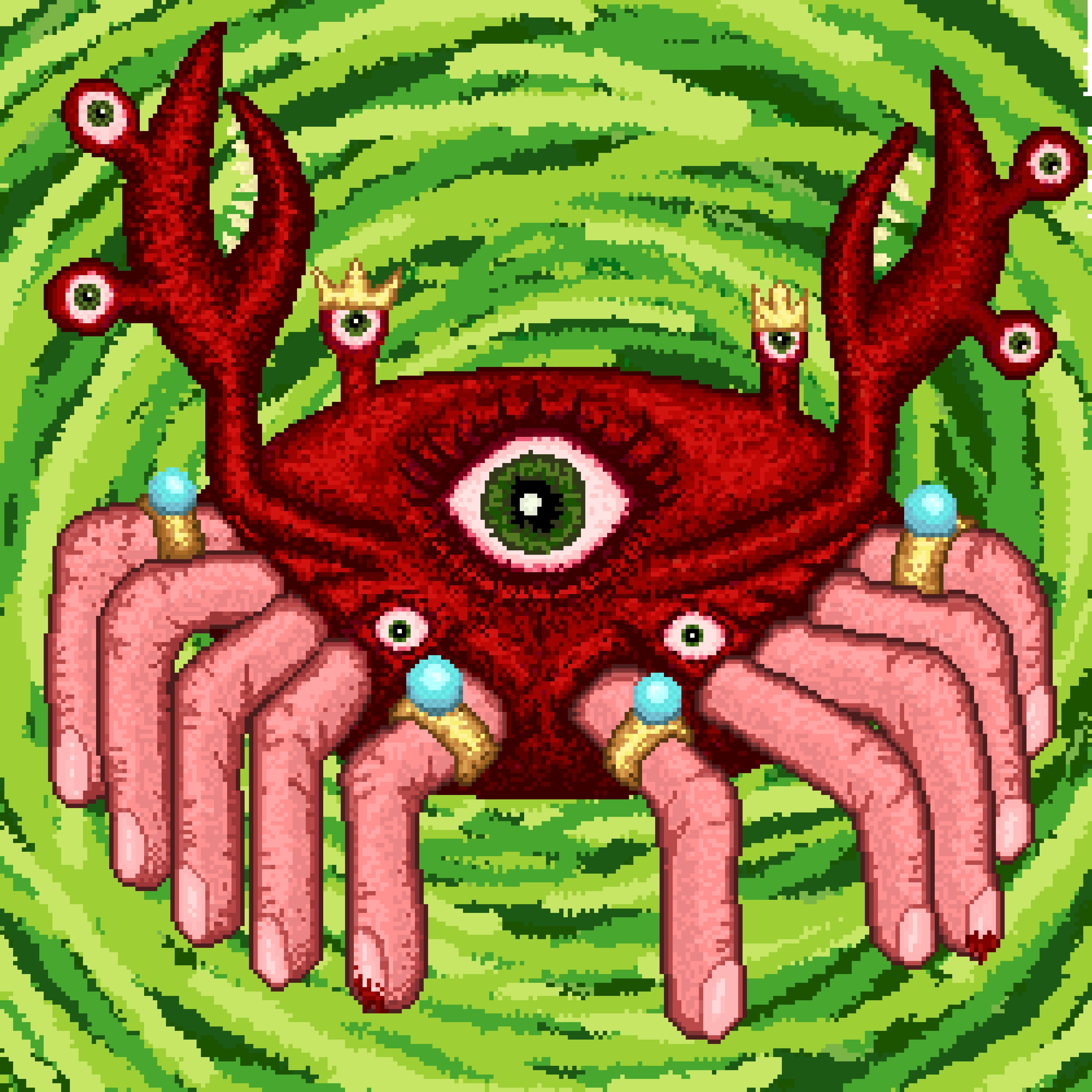 Toxic Crab NFT on Algorand