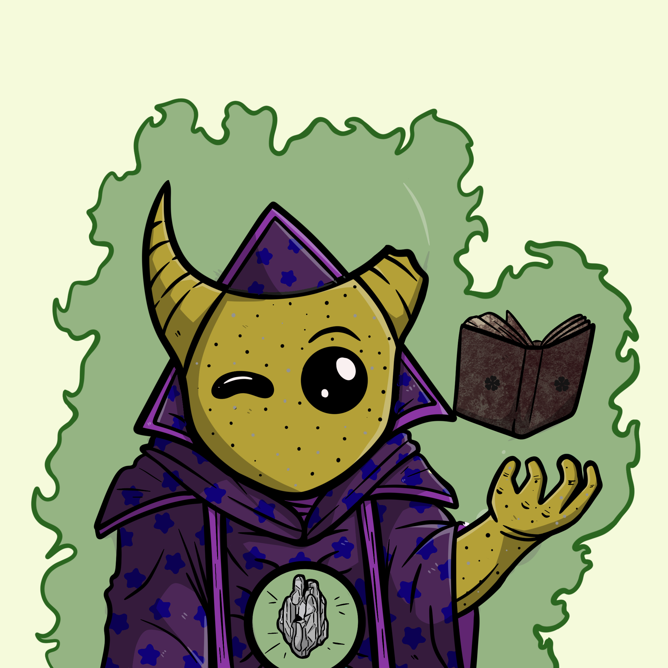 Vivip Wizard #0024 NFT on Algorand