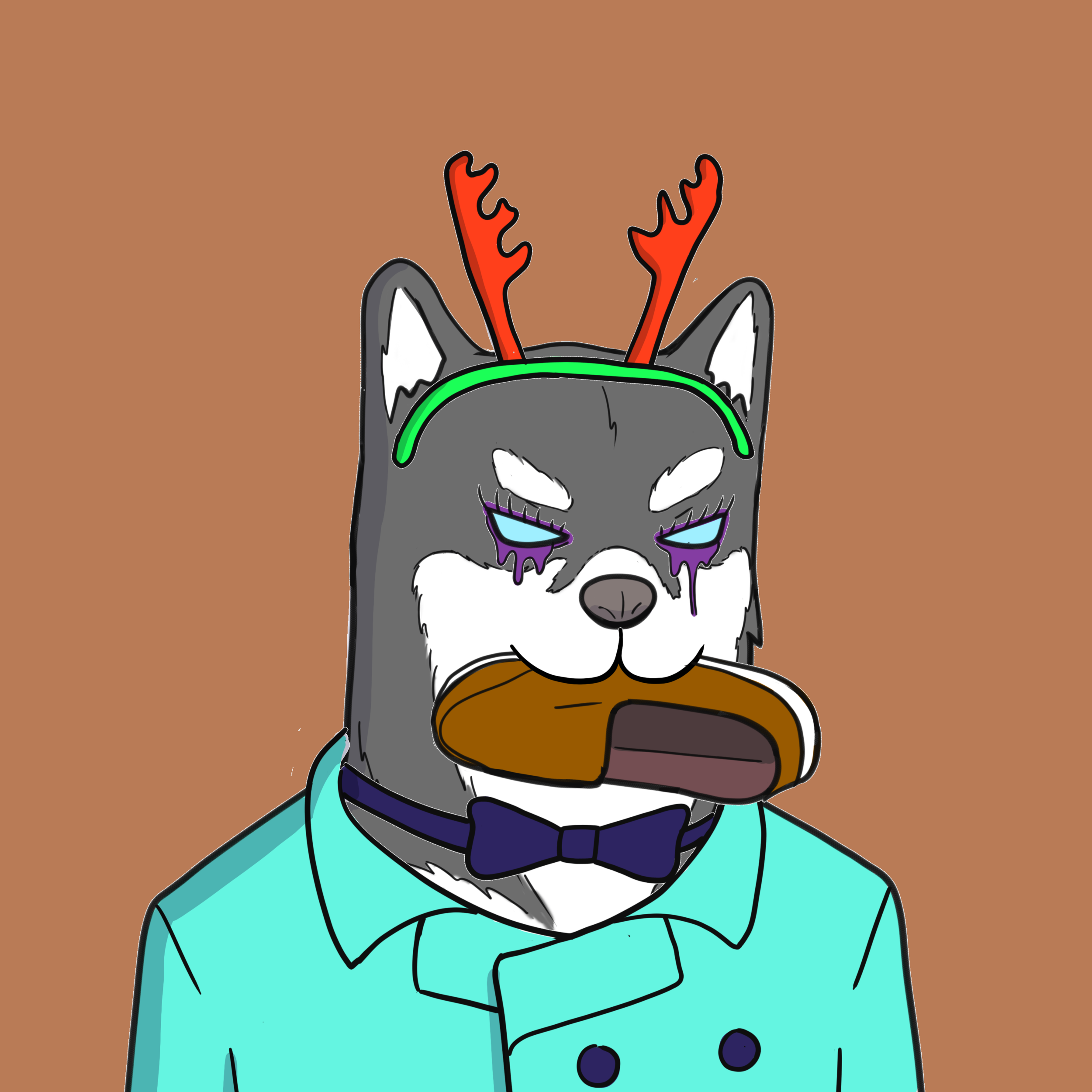 ALGORIAN DOGS #117 NFT on Algorand