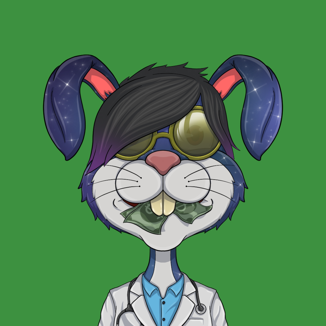 Addict Rabbit Gang 463 NFT on Algorand