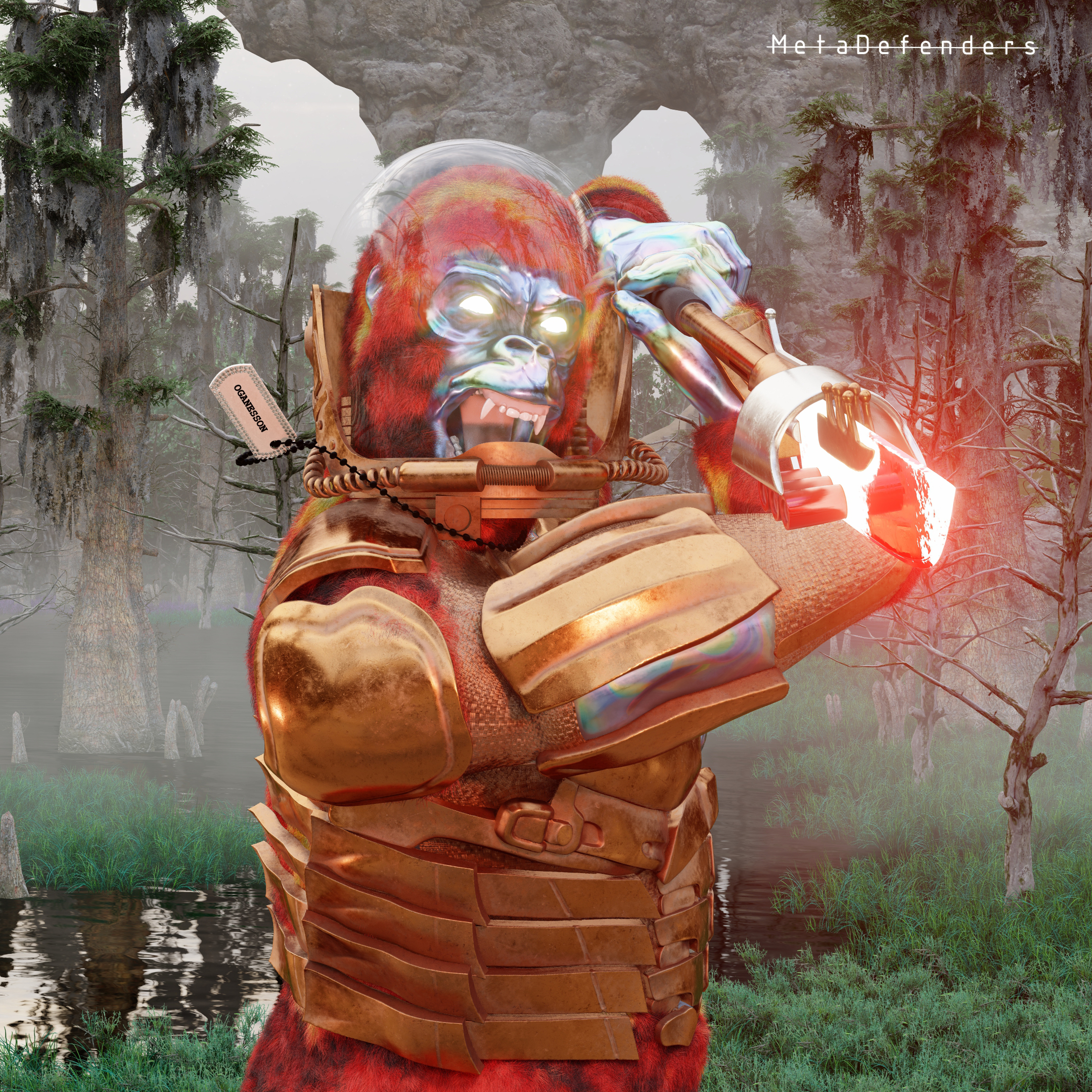 MetaDefender#72 NFT on Algorand