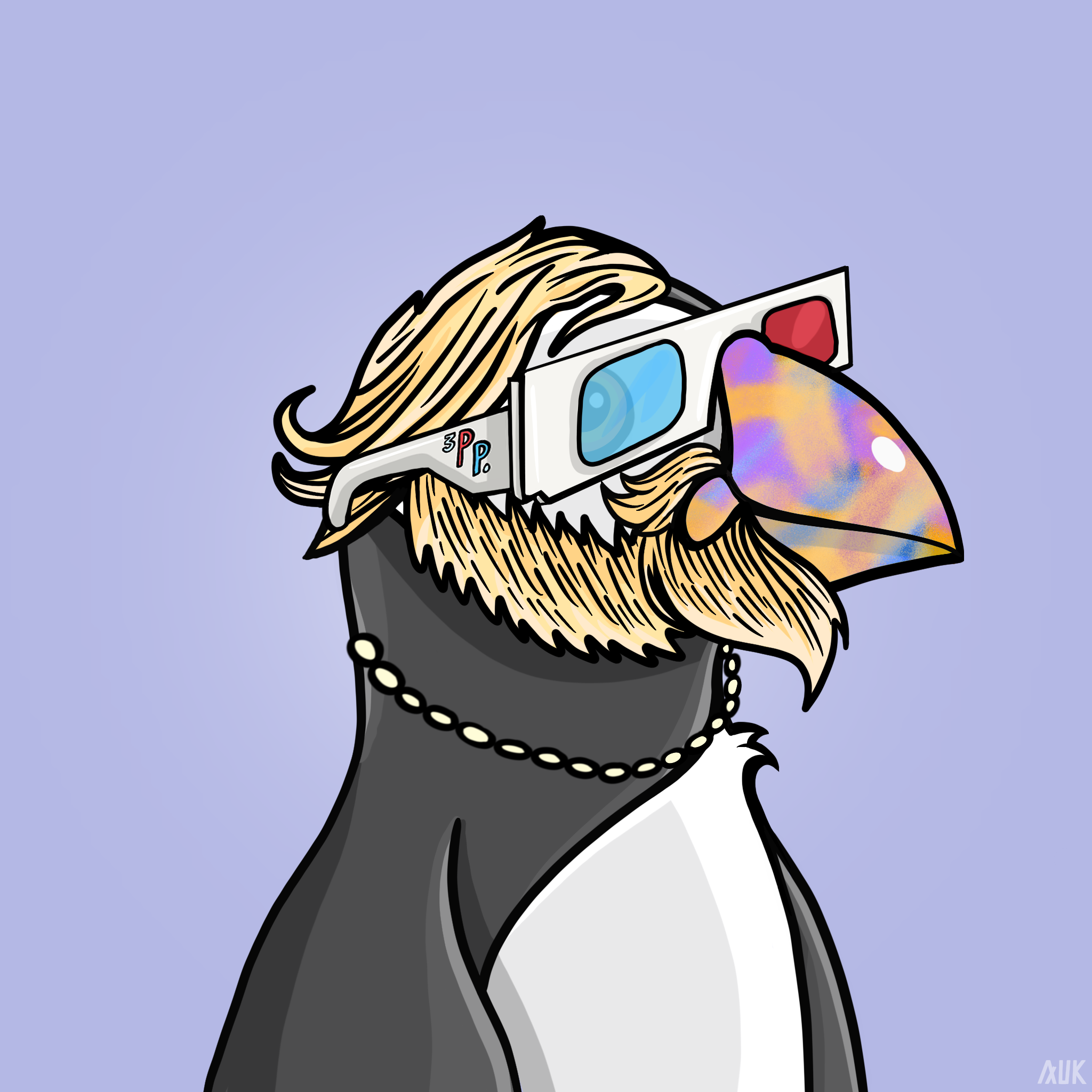 Poppin Puffins #5773 NFT on Algorand