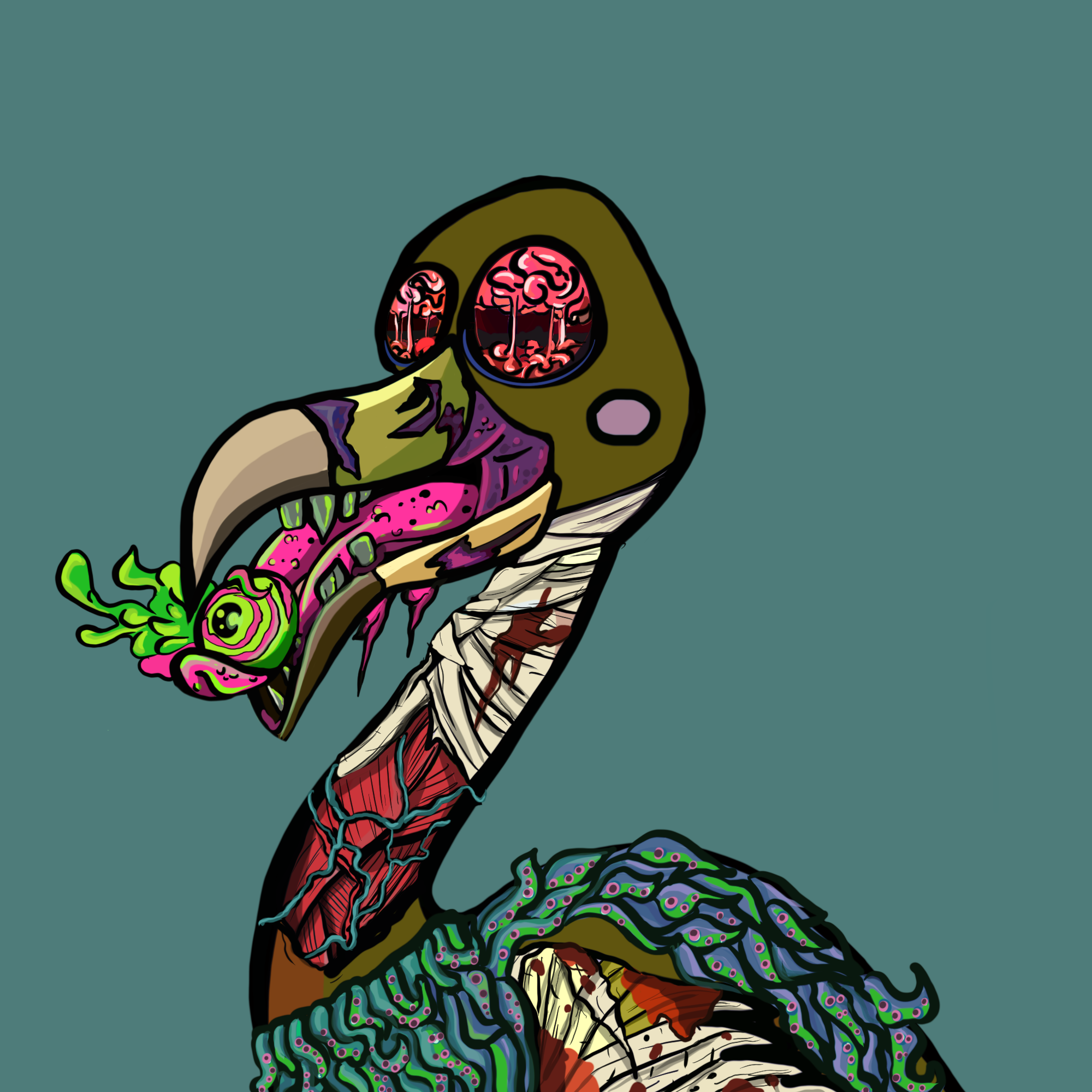 Monster Mingo #89 NFT on Algorand