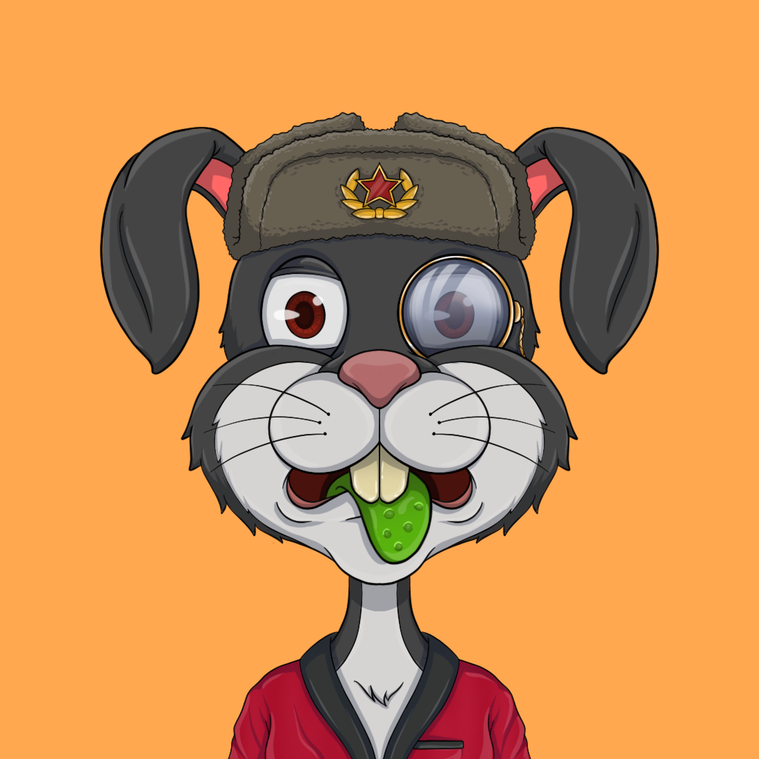 Addict Rabbit Gang 628 NFT on Algorand