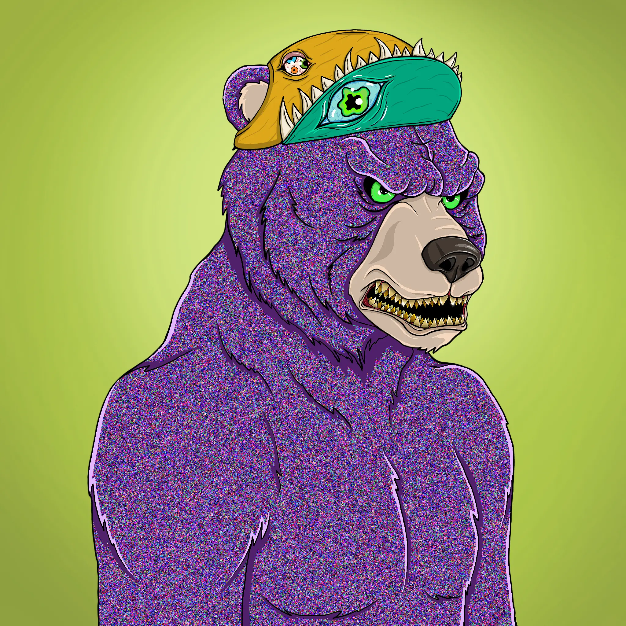 Mad Bears #457 NFT on Algorand