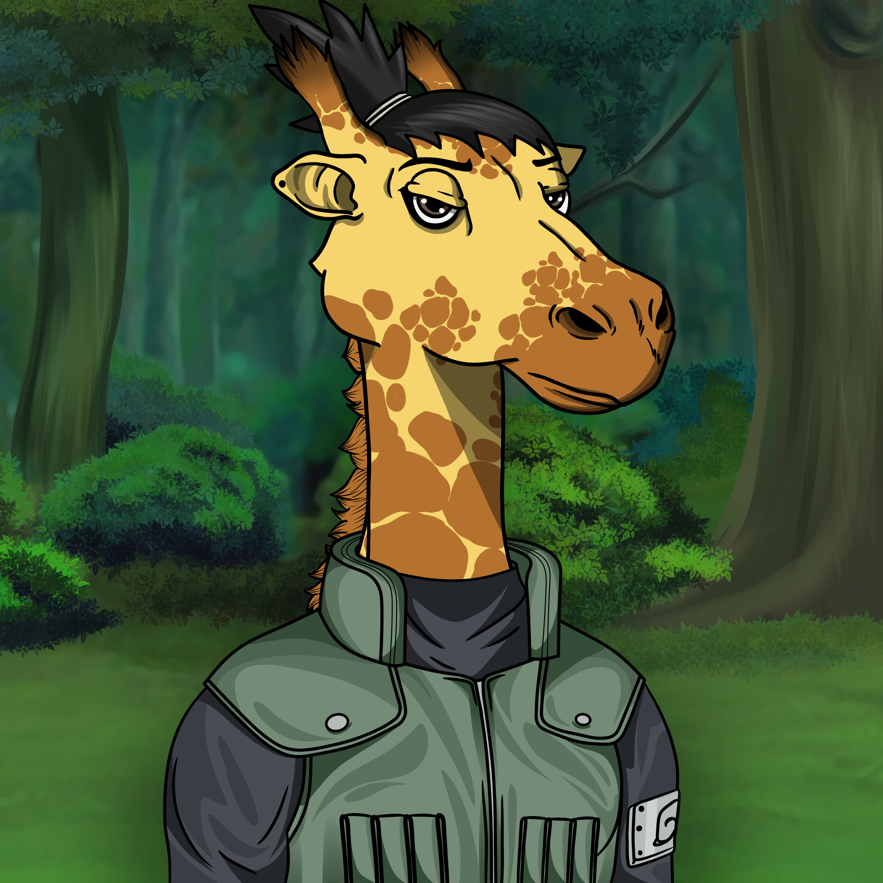 G-raffe #206 - Last G NFT on Algorand