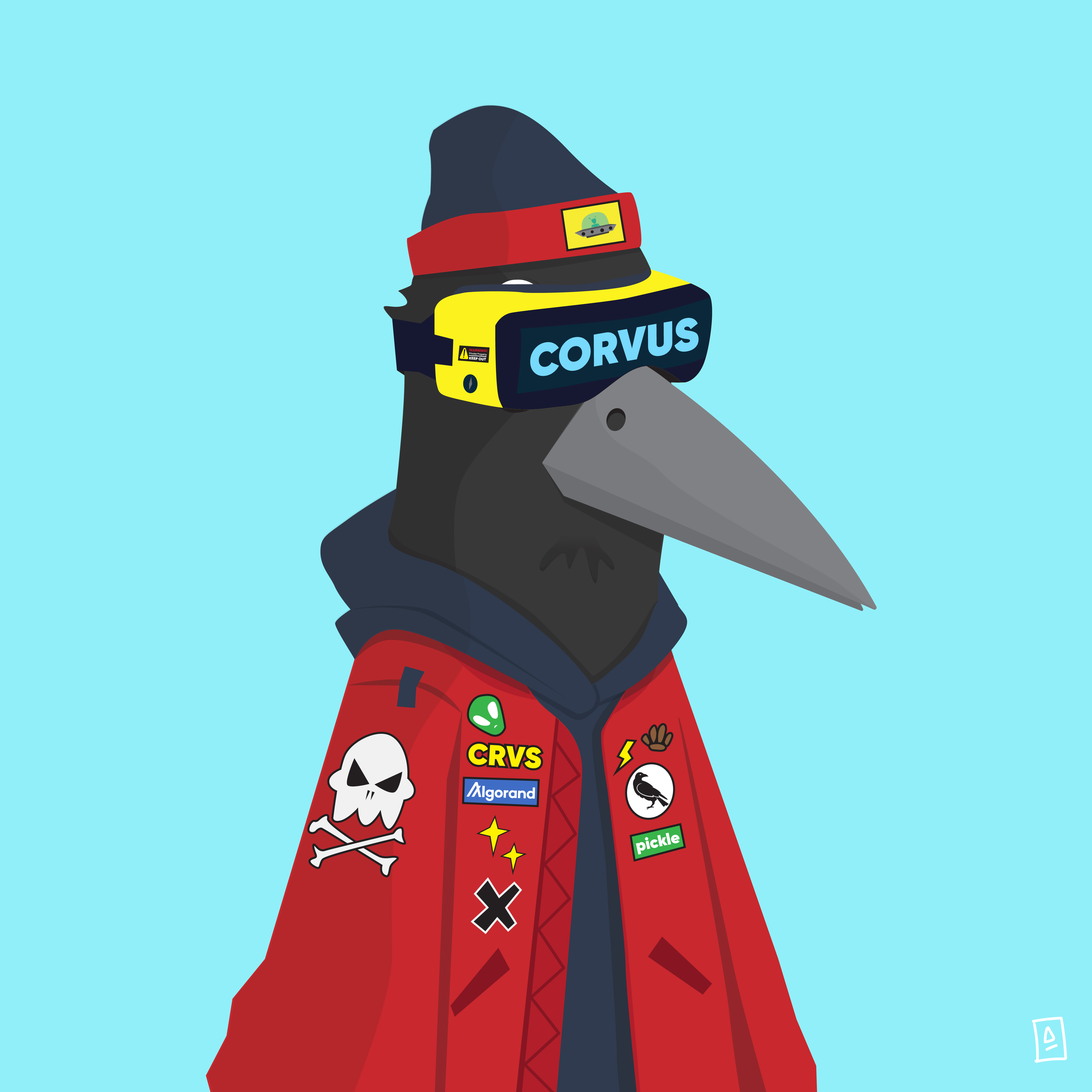 Corvus #222 NFT on Algorand