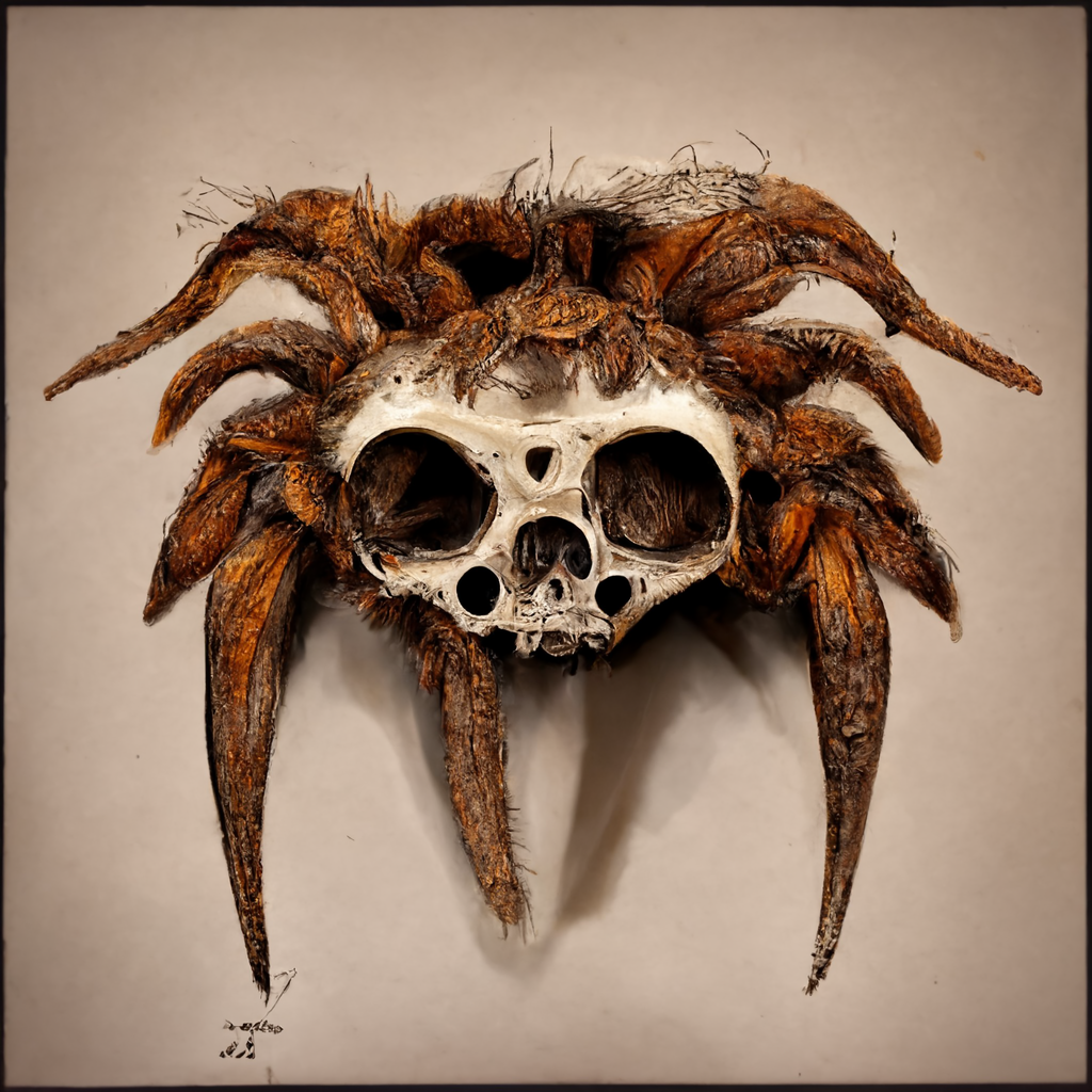 Tarantula Skull Mutant NFT on Algorand