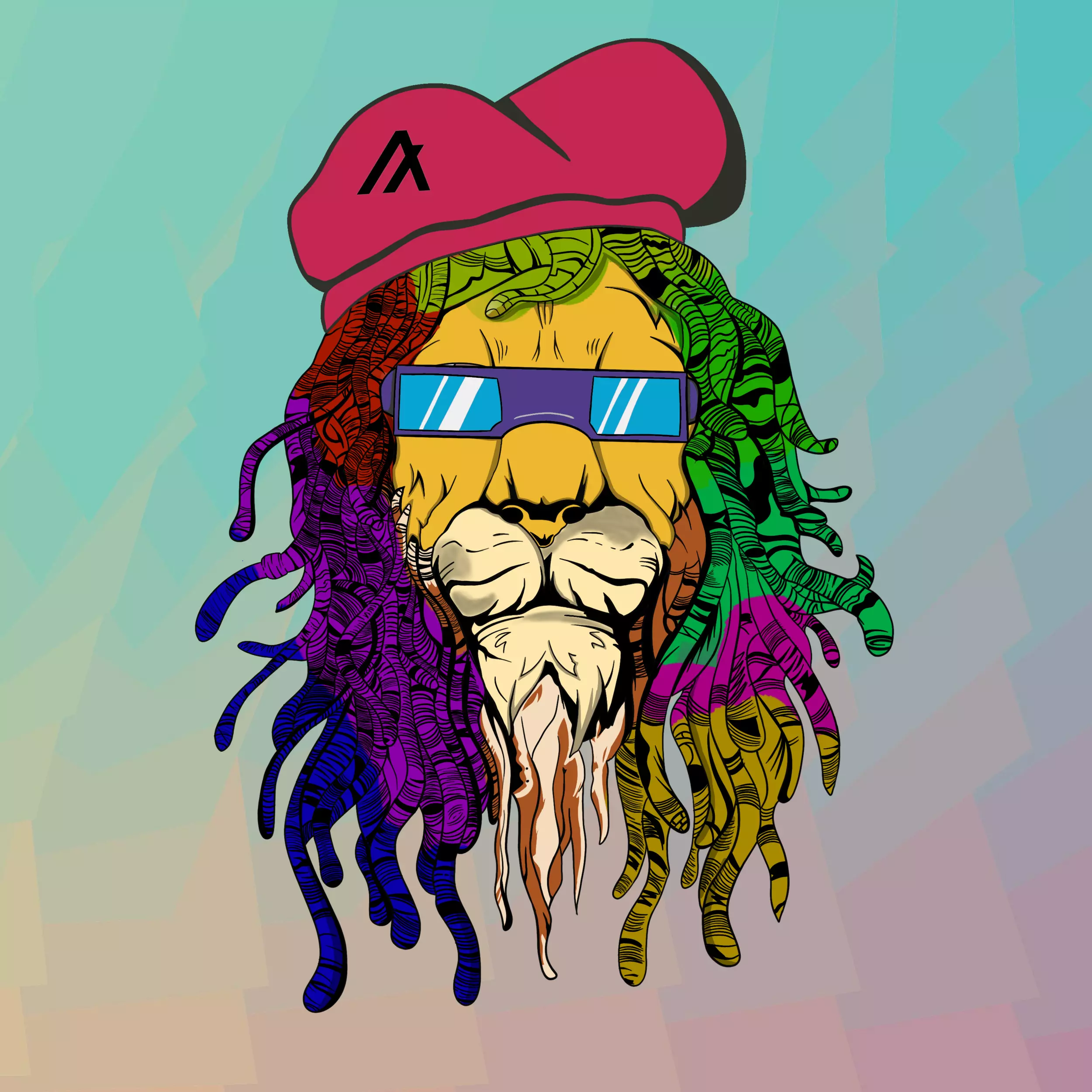Reggae Lions #284 NFT on Algorand
