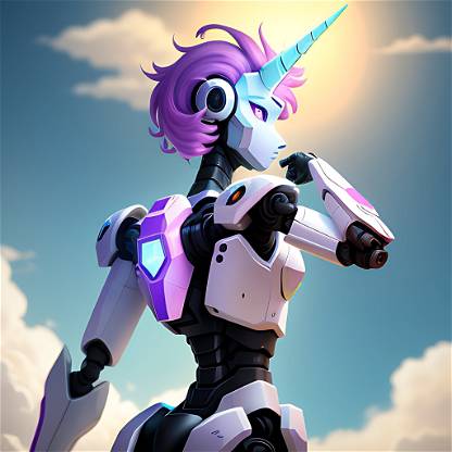 Robot Unicorn 05