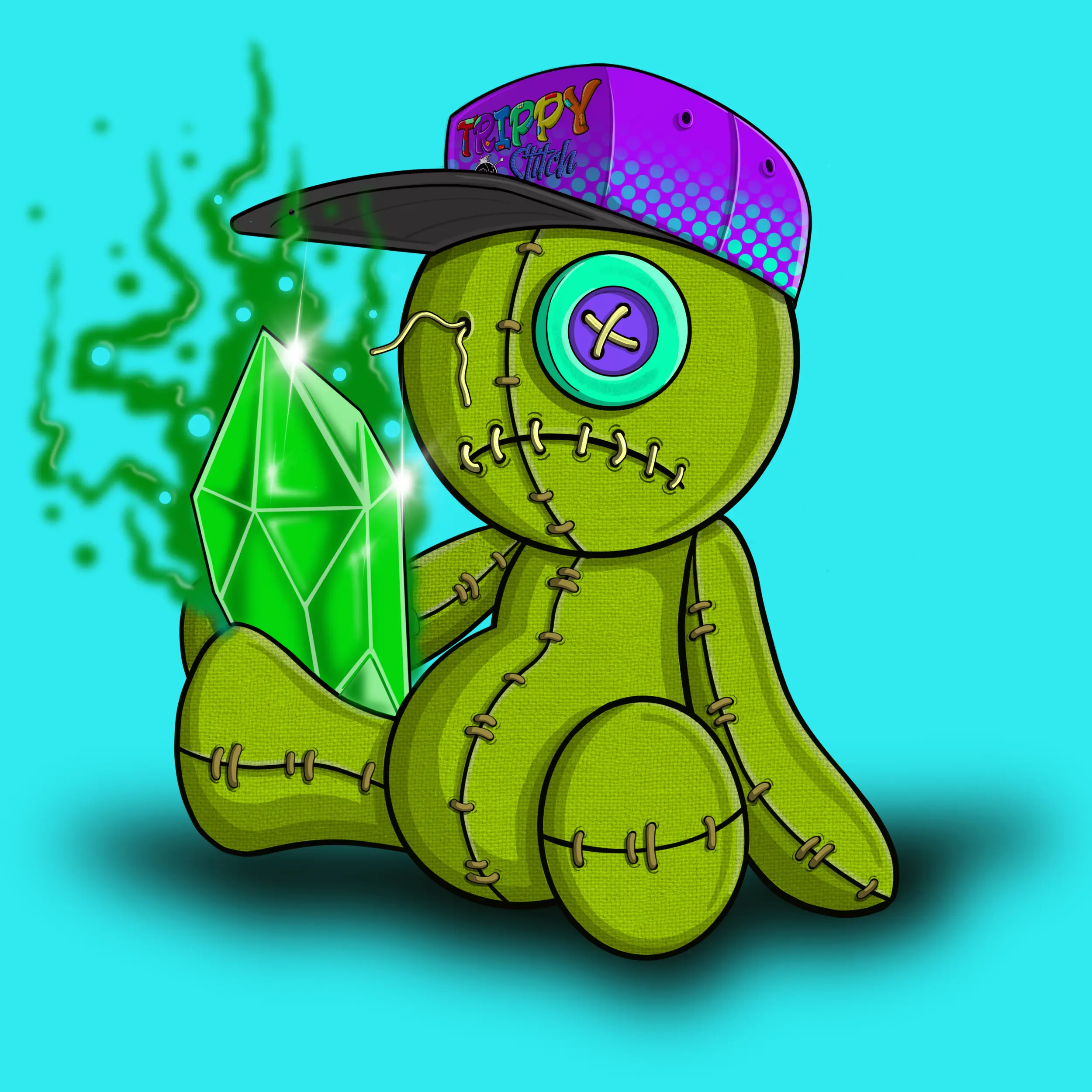 Trippy Stitch #895 NFT on Algorand