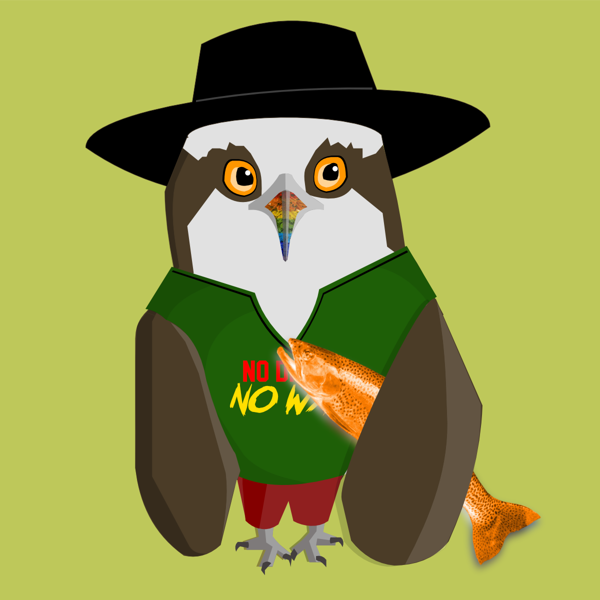 Baby Osprey #1595 NFT on Algorand