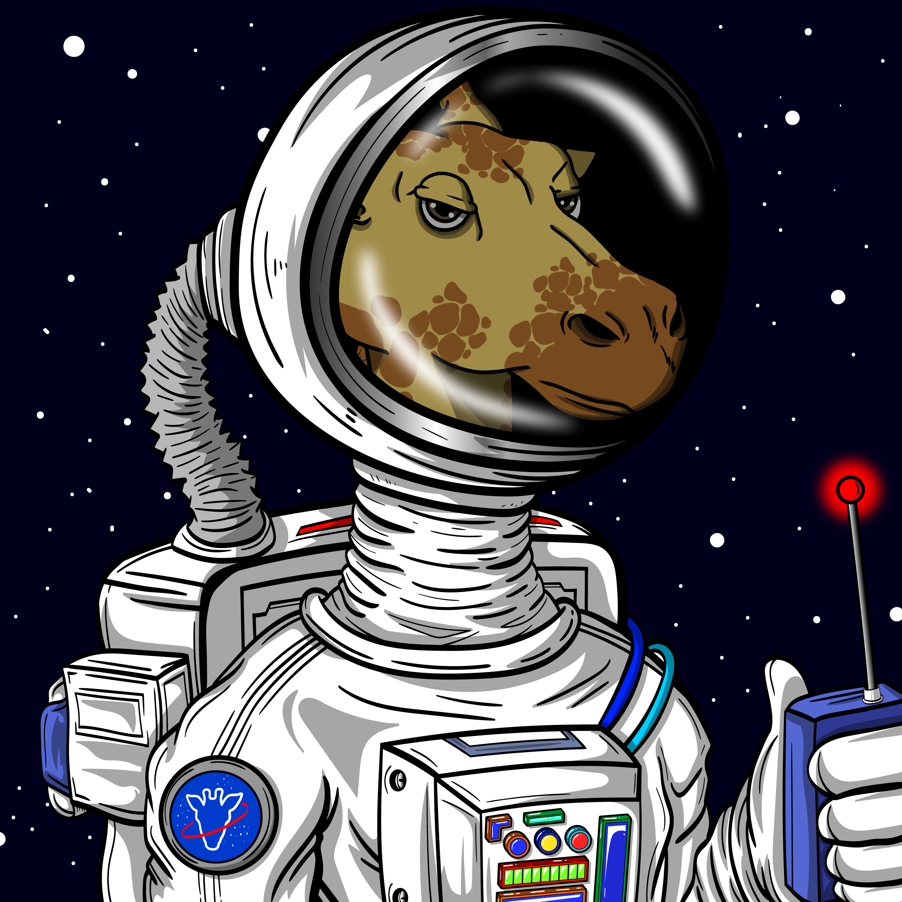 G-raffe #218 - Last G NFT on Algorand
