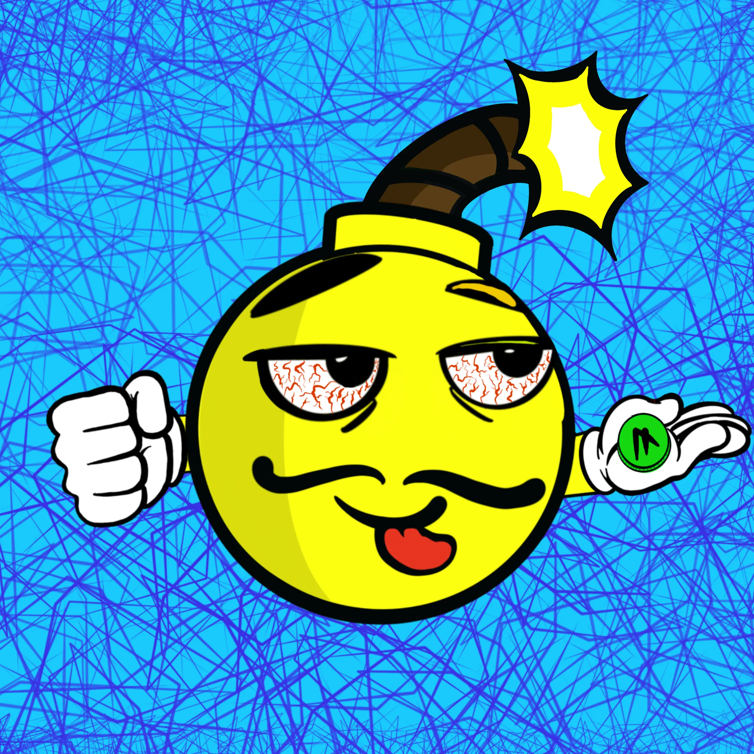 Crypto Bomber Krew #617 NFT on Algorand