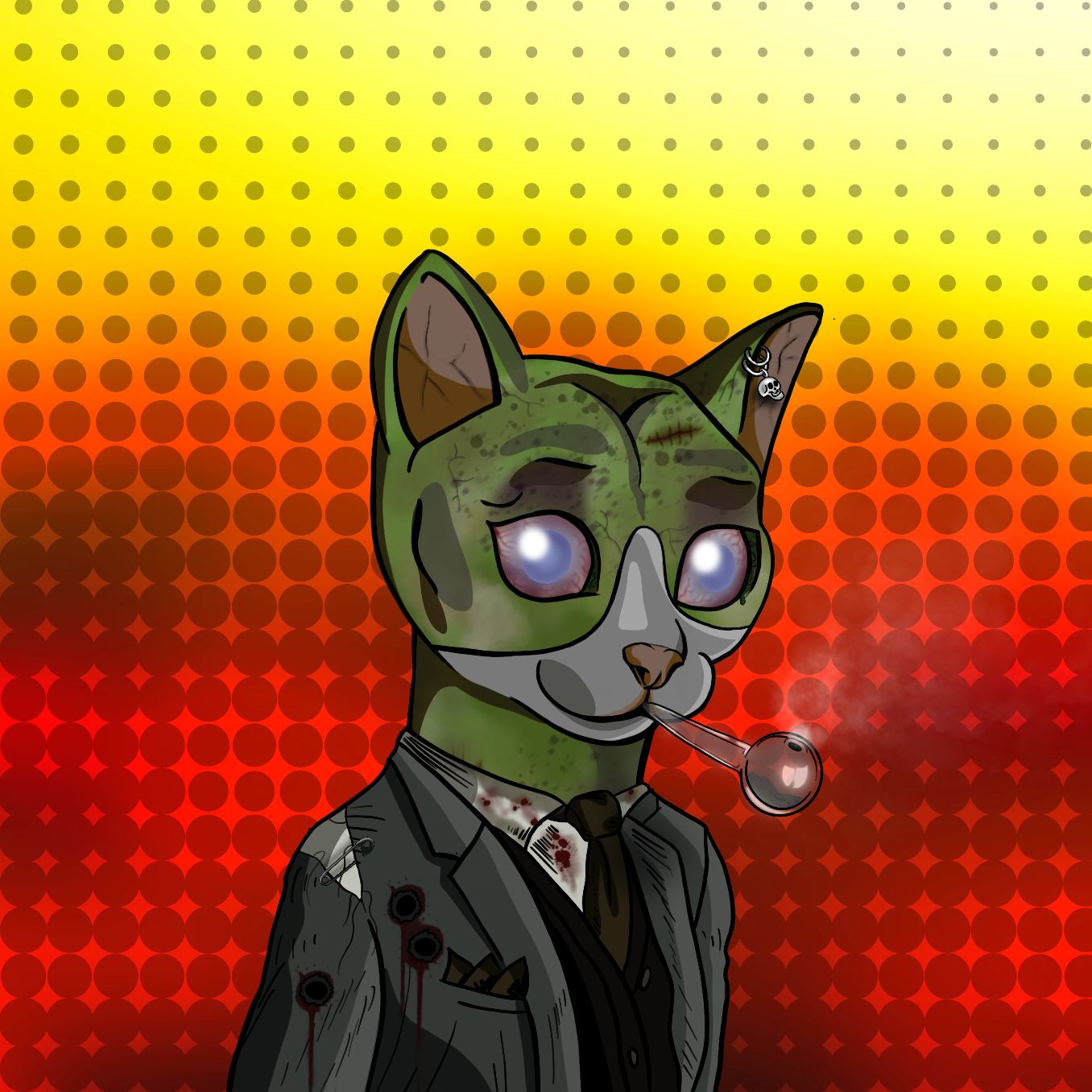 Brainz The Feline NFT on Algorand