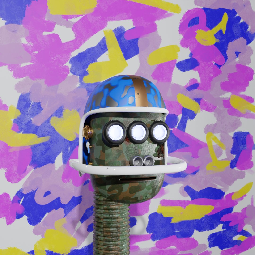 Industrial Punk Legendary #1383 NFT on Algorand
