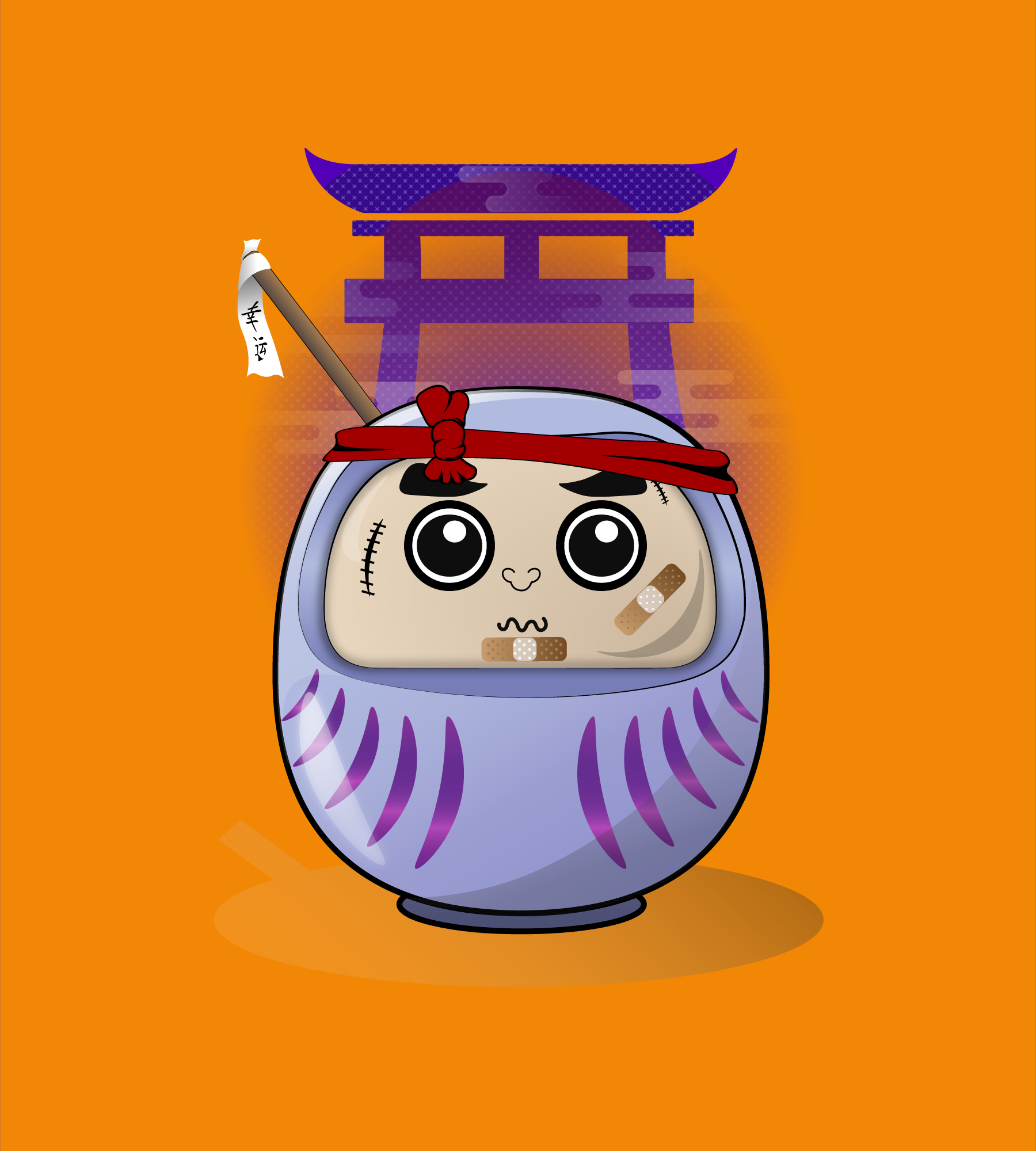 AlgoDaruma #0029 NFT on Algorand