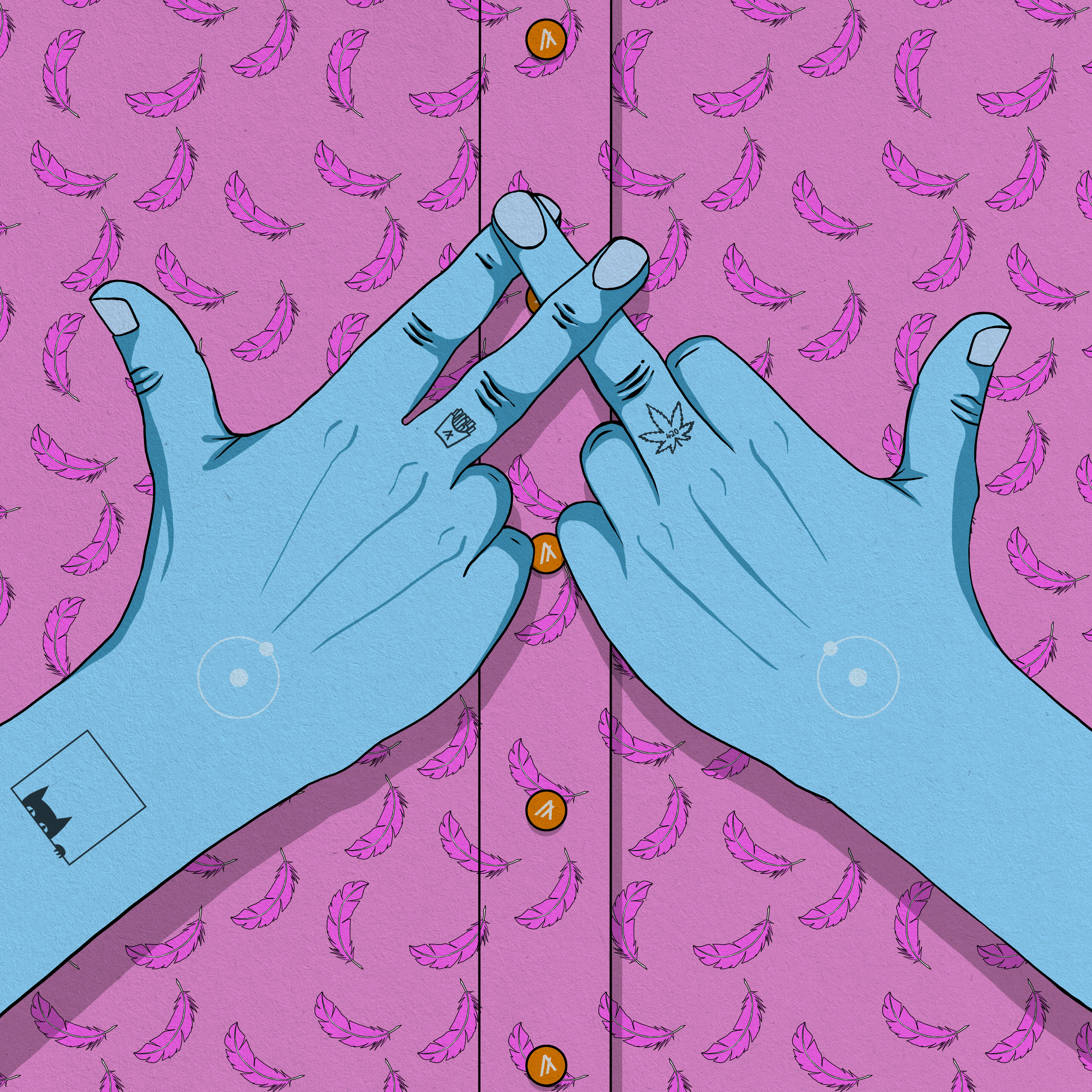 Algo Hands #0070 NFT on Algorand