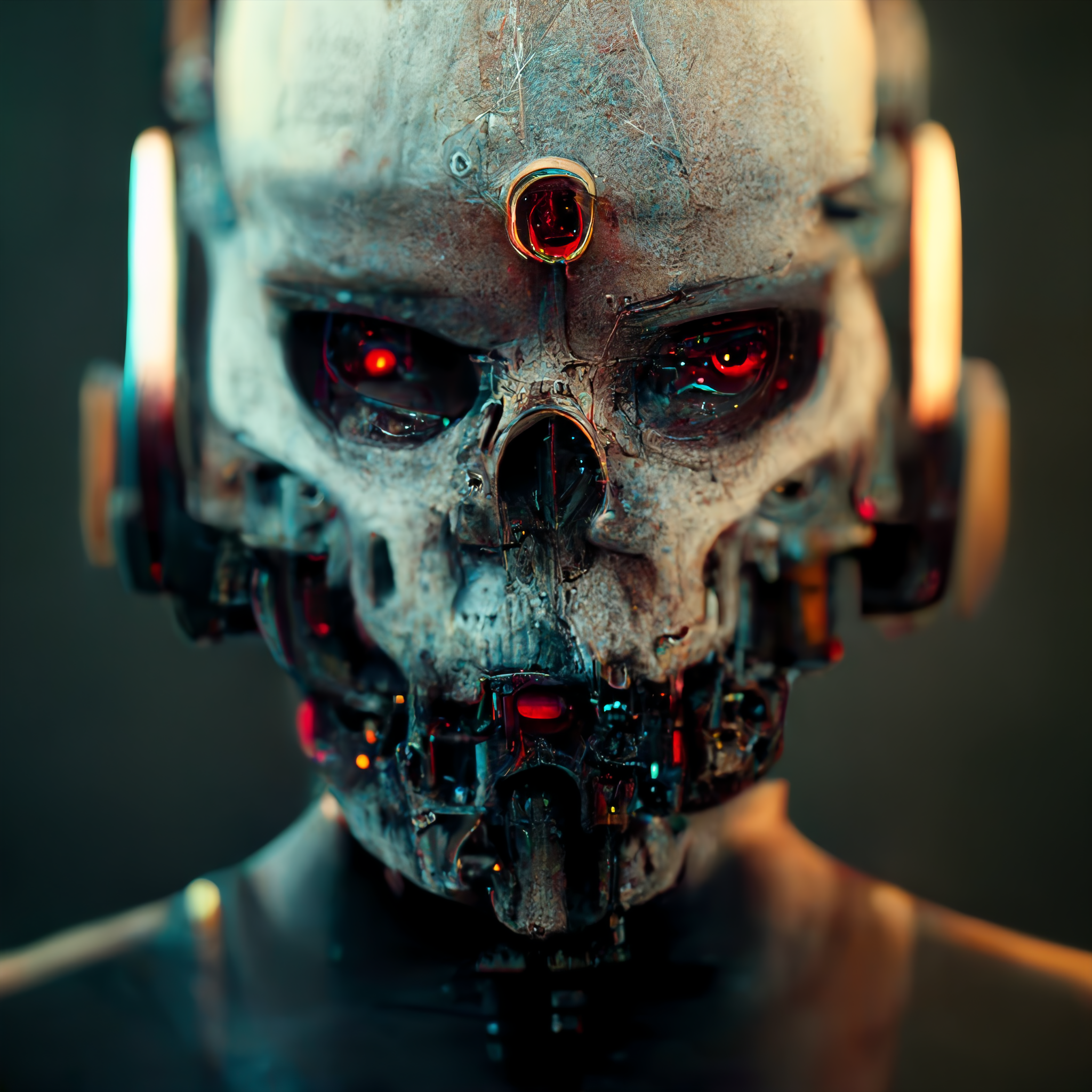 Cyber Skull #18