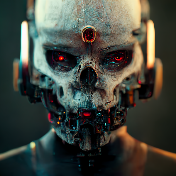 An image of Cyber Skull #18