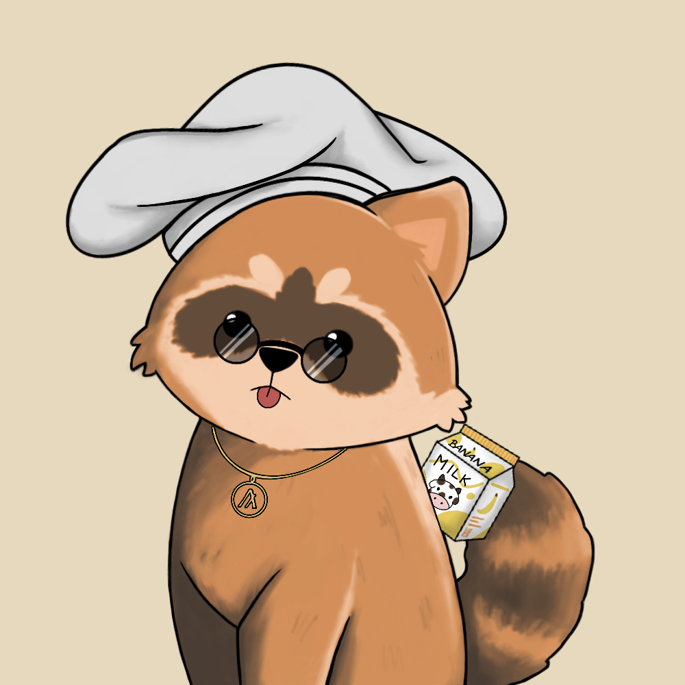 Raccoon #297 NFT on Algorand