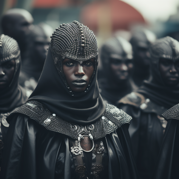 An image of AFRO WARS 13- Black Army #3