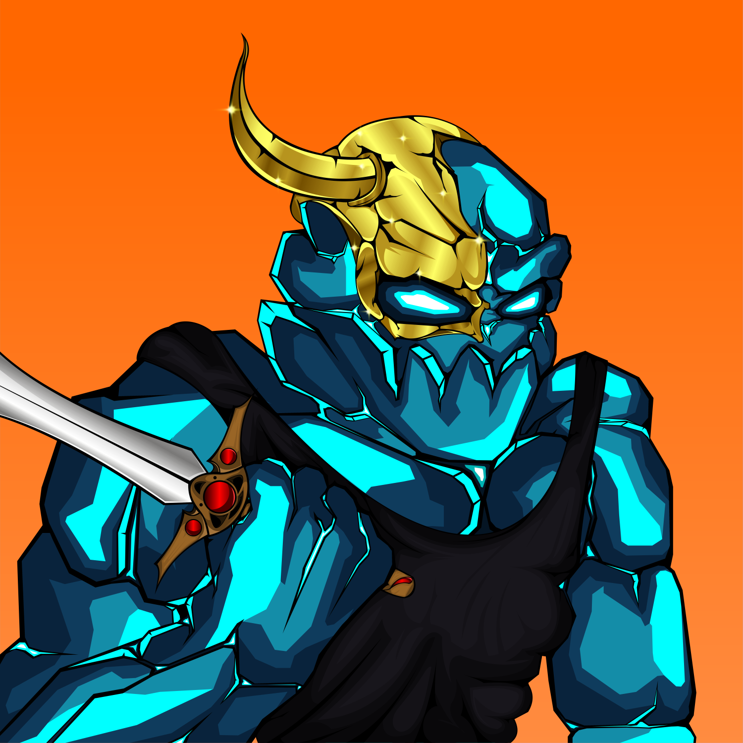 KRAX THE ALGOLEM 1452 NFT on Algorand