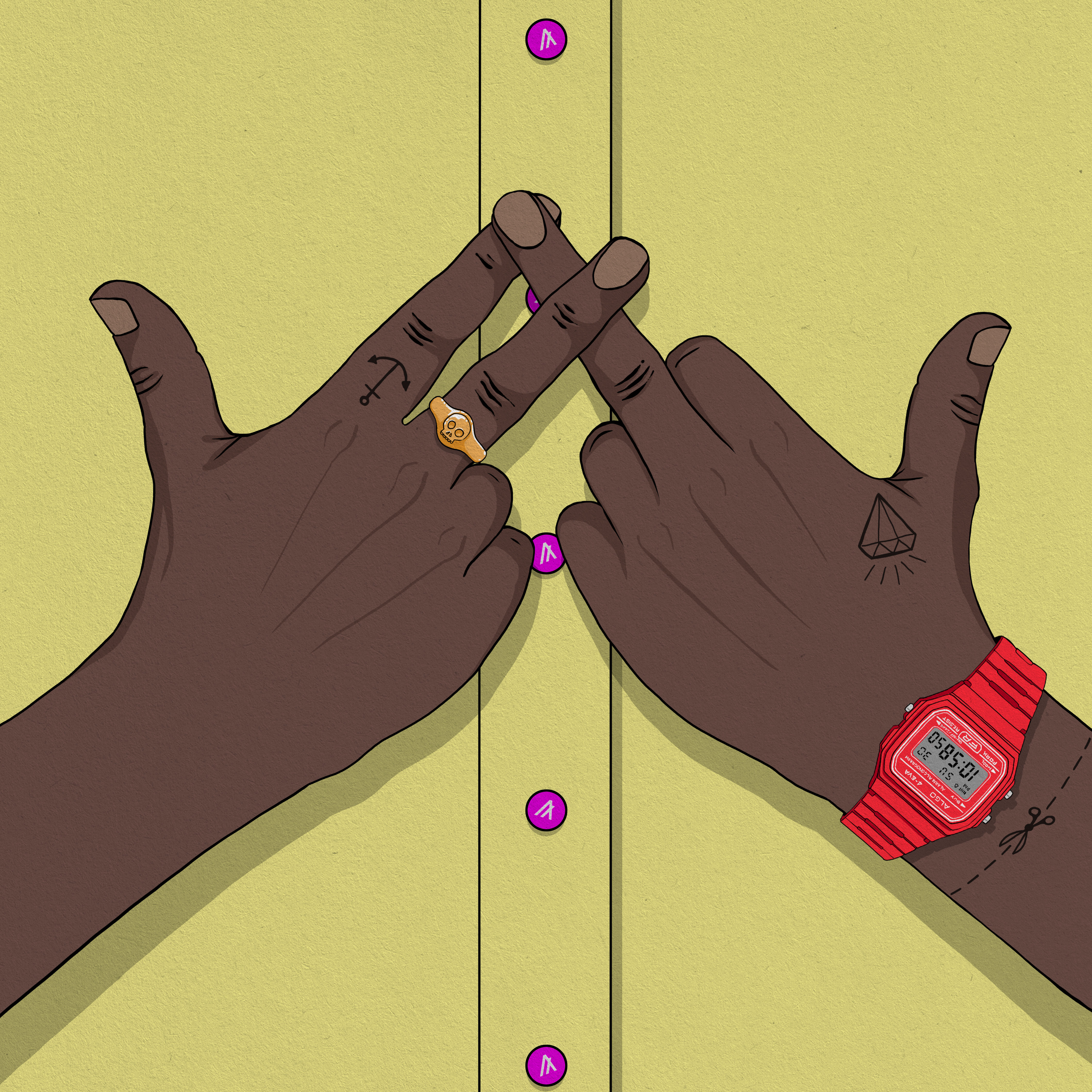 Algo Hands #0267 NFT on Algorand