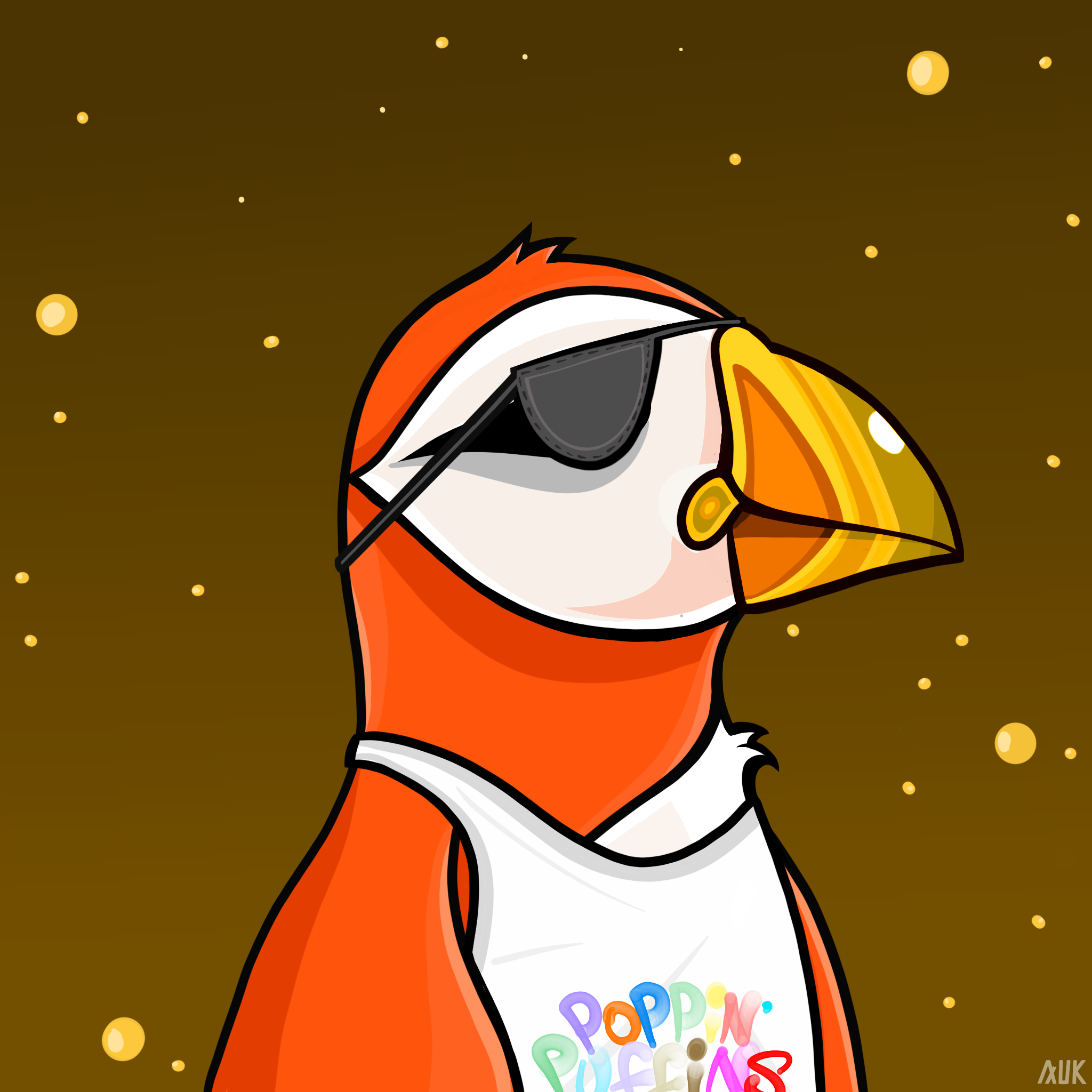 Poppin Puffins #8533 NFT on Algorand