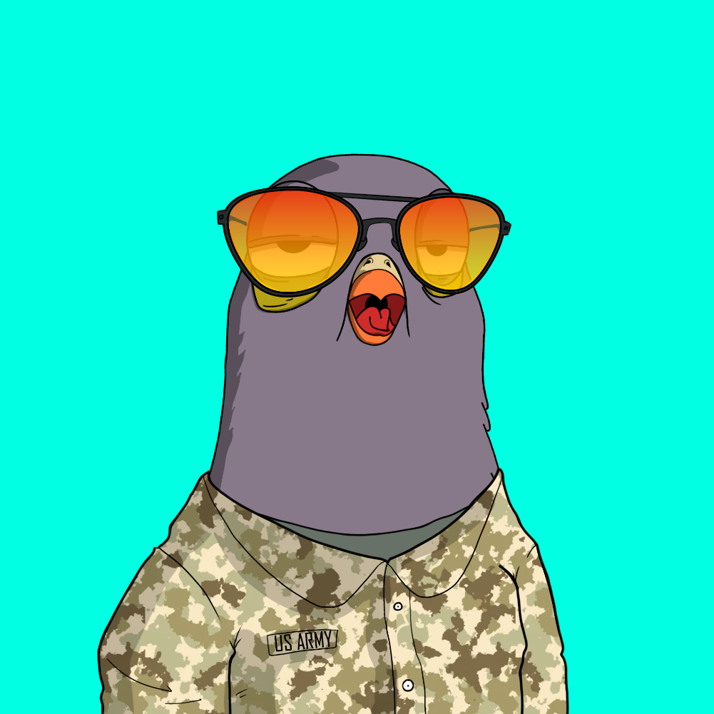Ghetto Pigeons #0143 NFT on Algorand